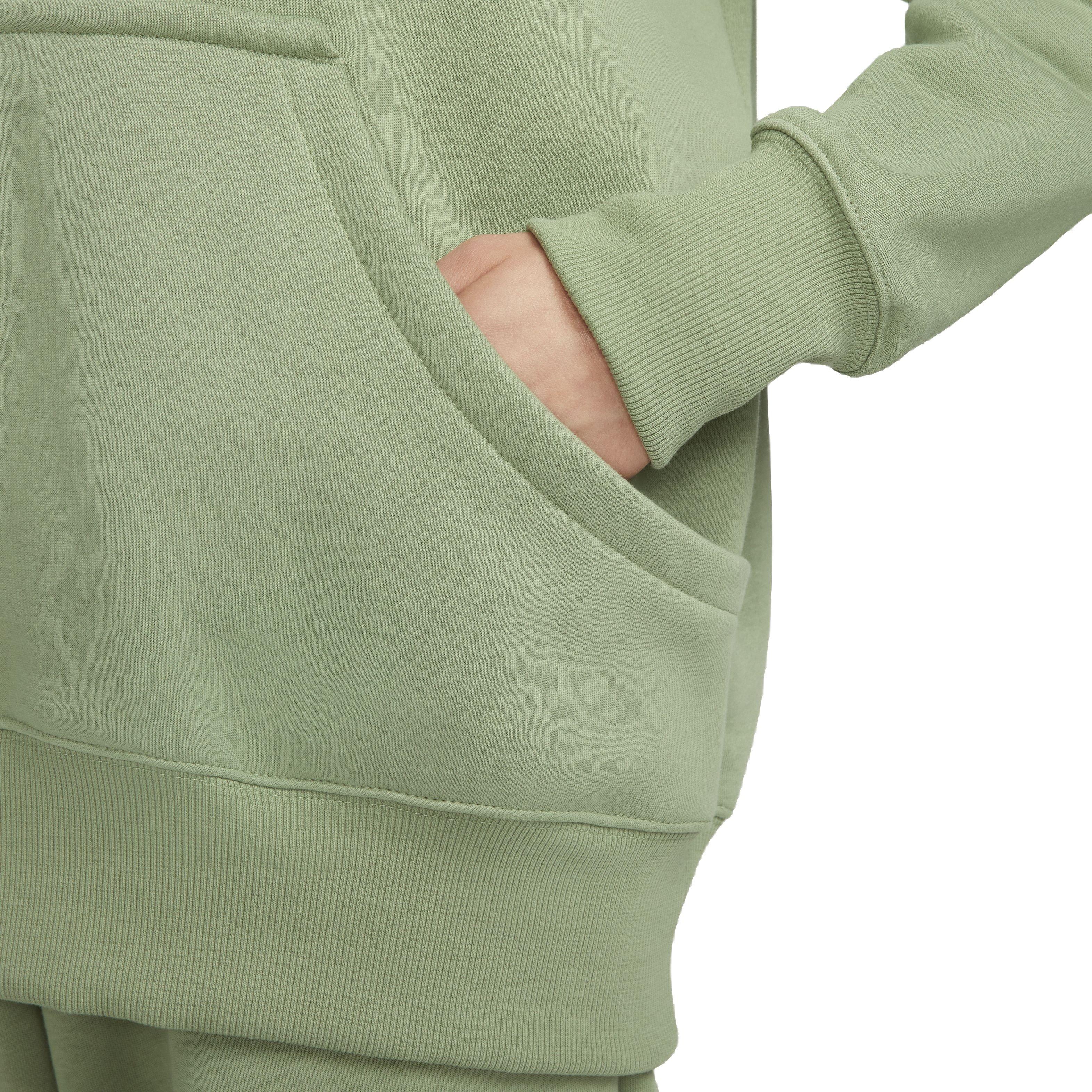 Nike Women's Sportswear Phoenix Fleece Oversized Pullover Hoodie - GREEN Thumbnail View 5