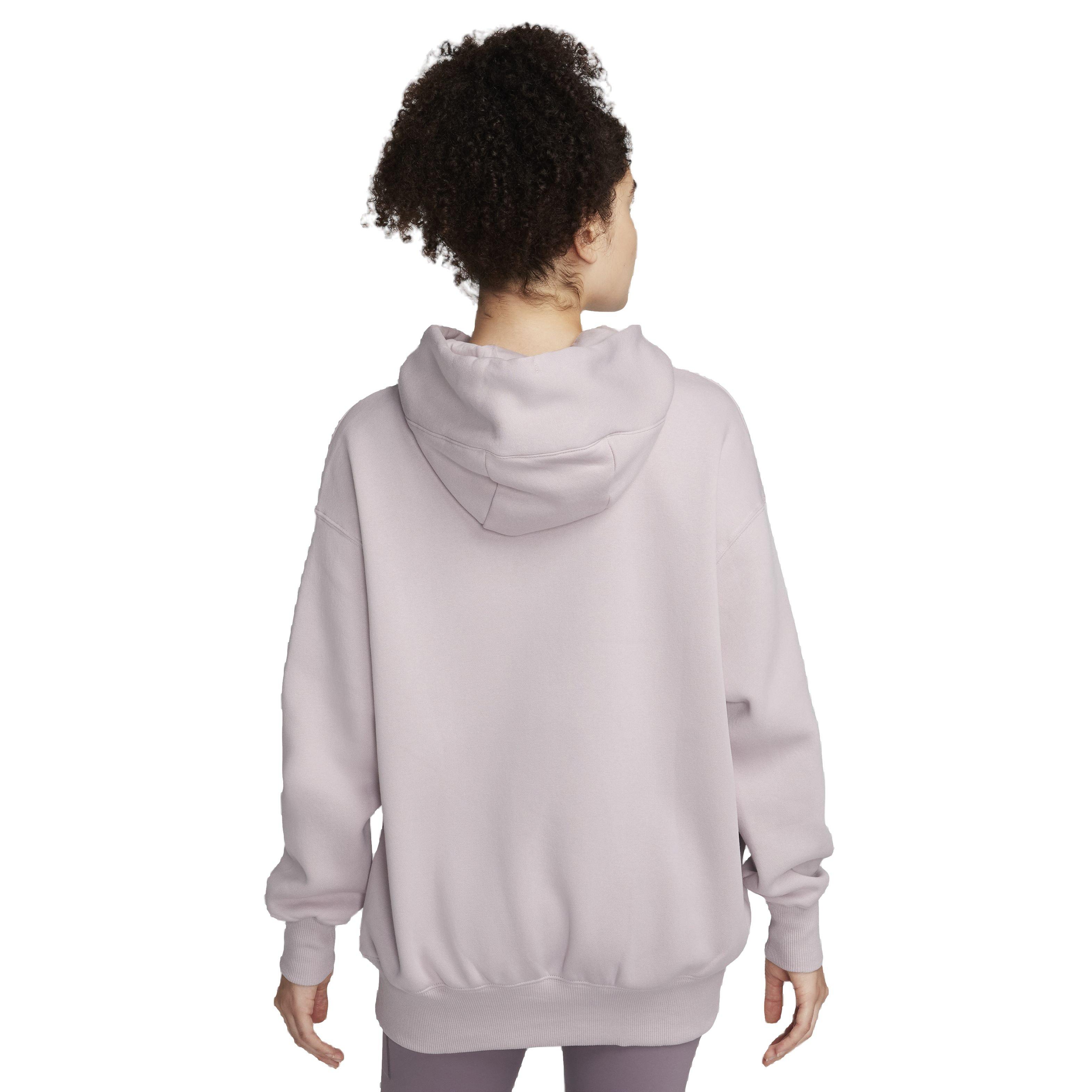 Nike Women's Sportswear Phoenix Fleece Oversized Pullover Hoodie - PURPLE Thumbnail View 2