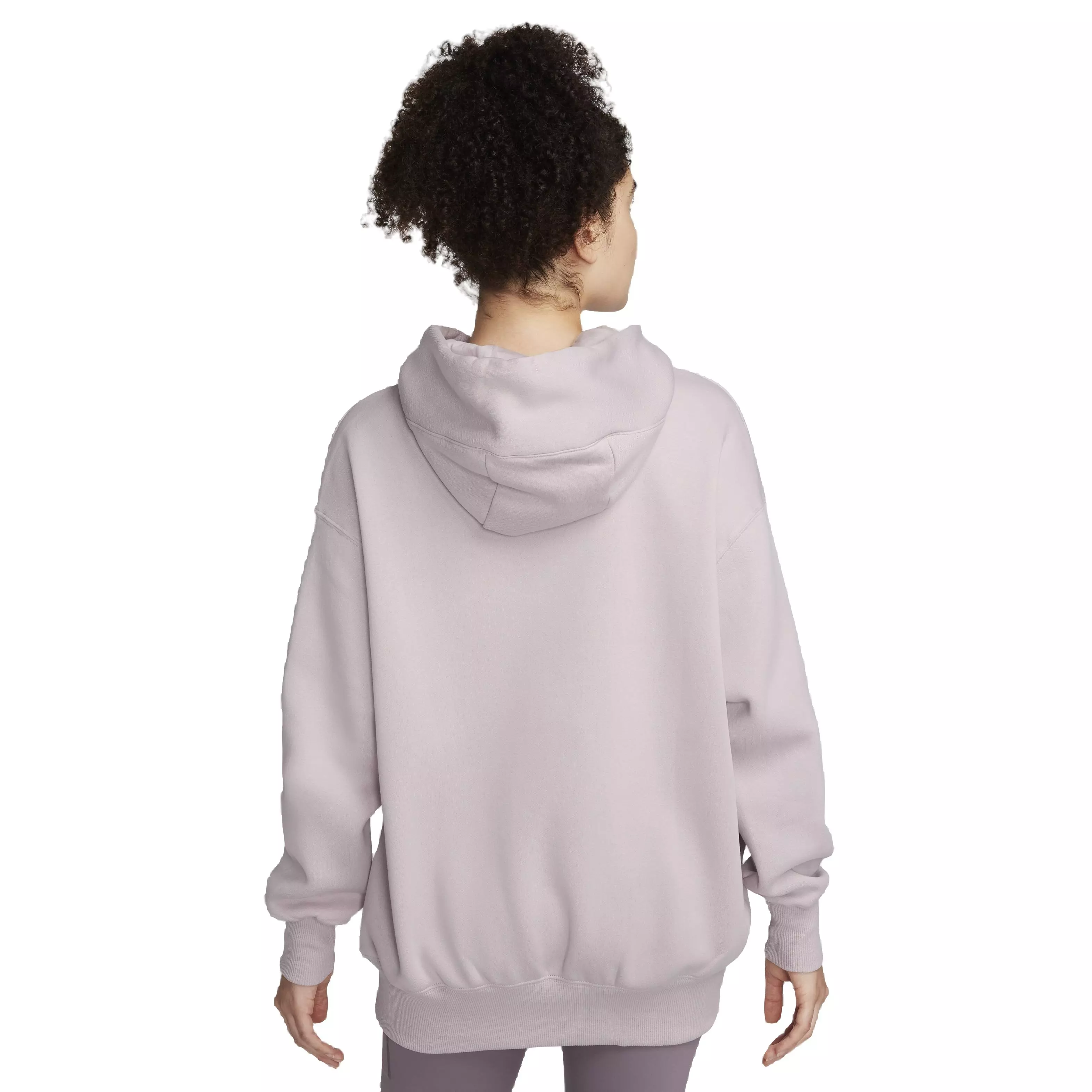 Nike Women's Sportswear Phoenix Fleece Oversized Pullover Hoodie - PURPLE