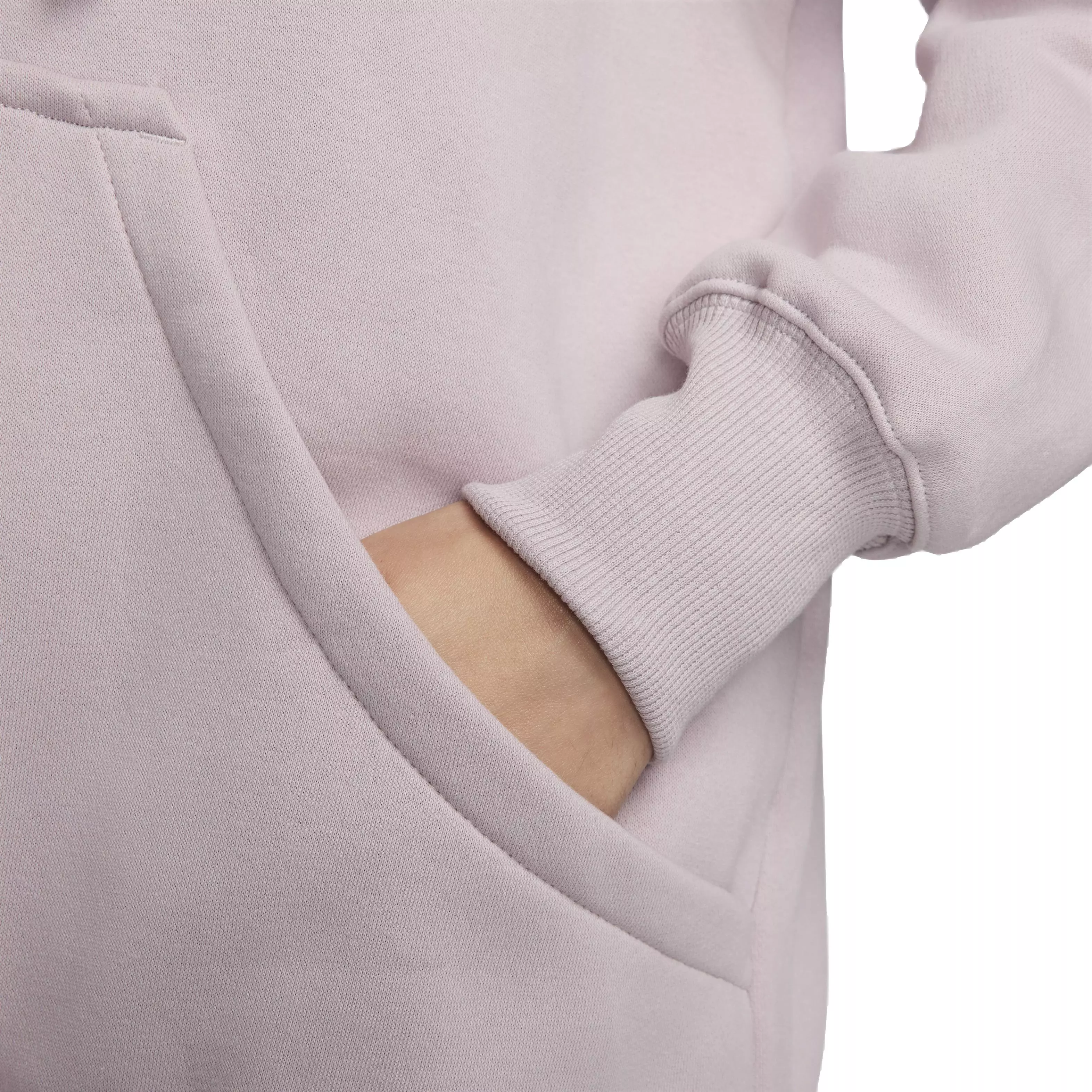 Nike Women's Sportswear Phoenix Fleece Oversized Pullover Hoodie - PURPLE