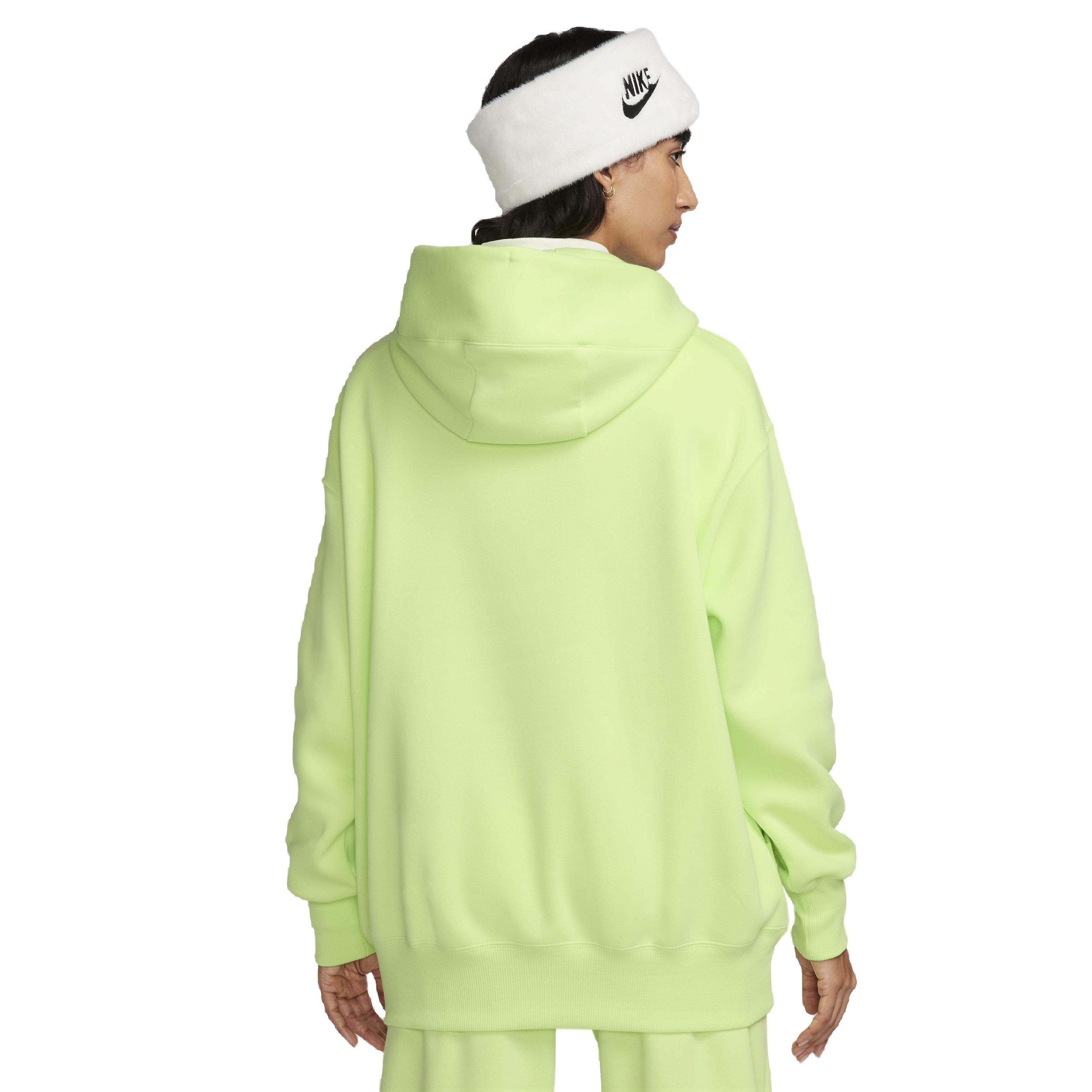 Nike Women's Sportswear Phoenix Fleece Oversized Pullover Hoodie - YELLOW Thumbnail View 2