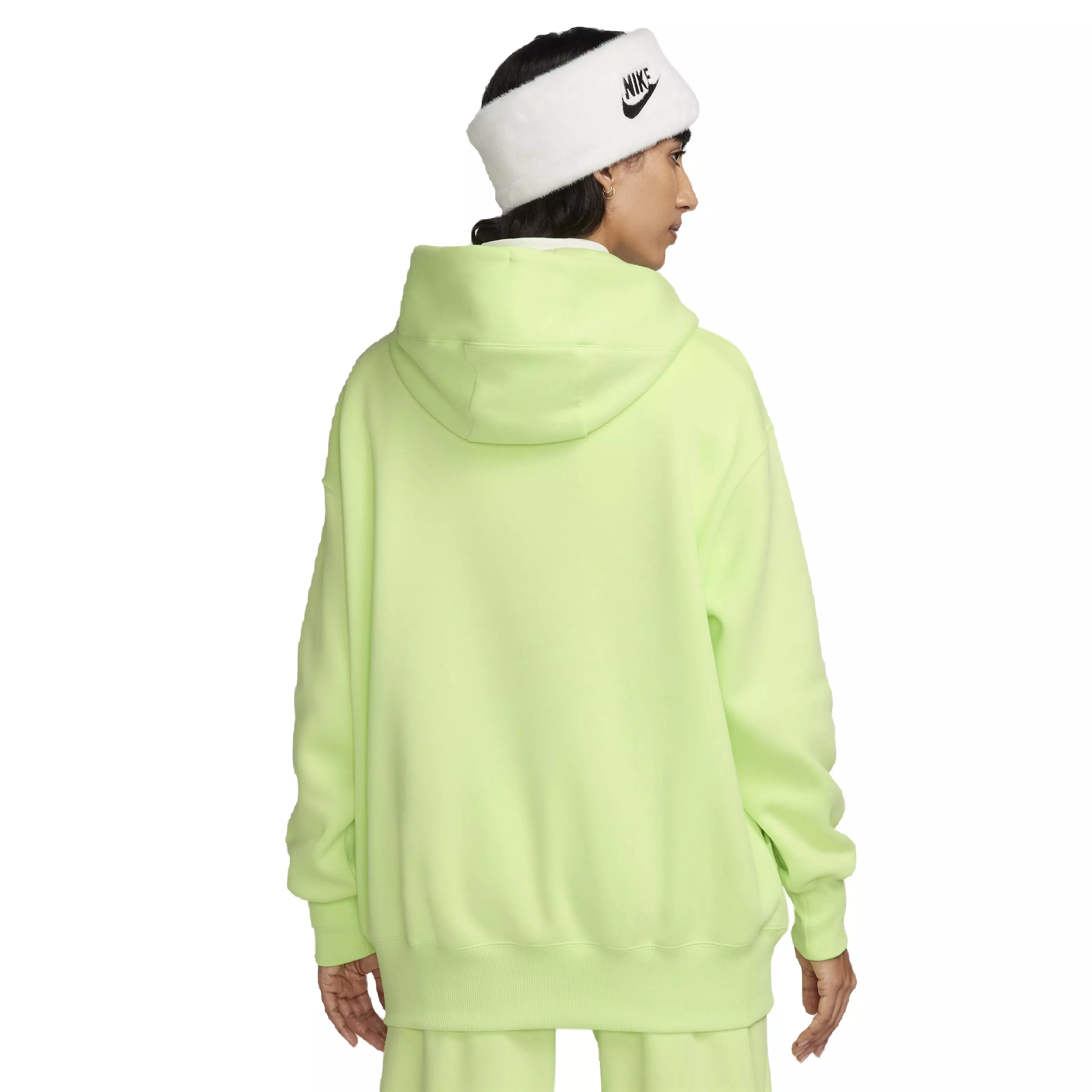 Nike Women's Sportswear Phoenix Fleece Oversized Pullover Hoodie - YELLOW