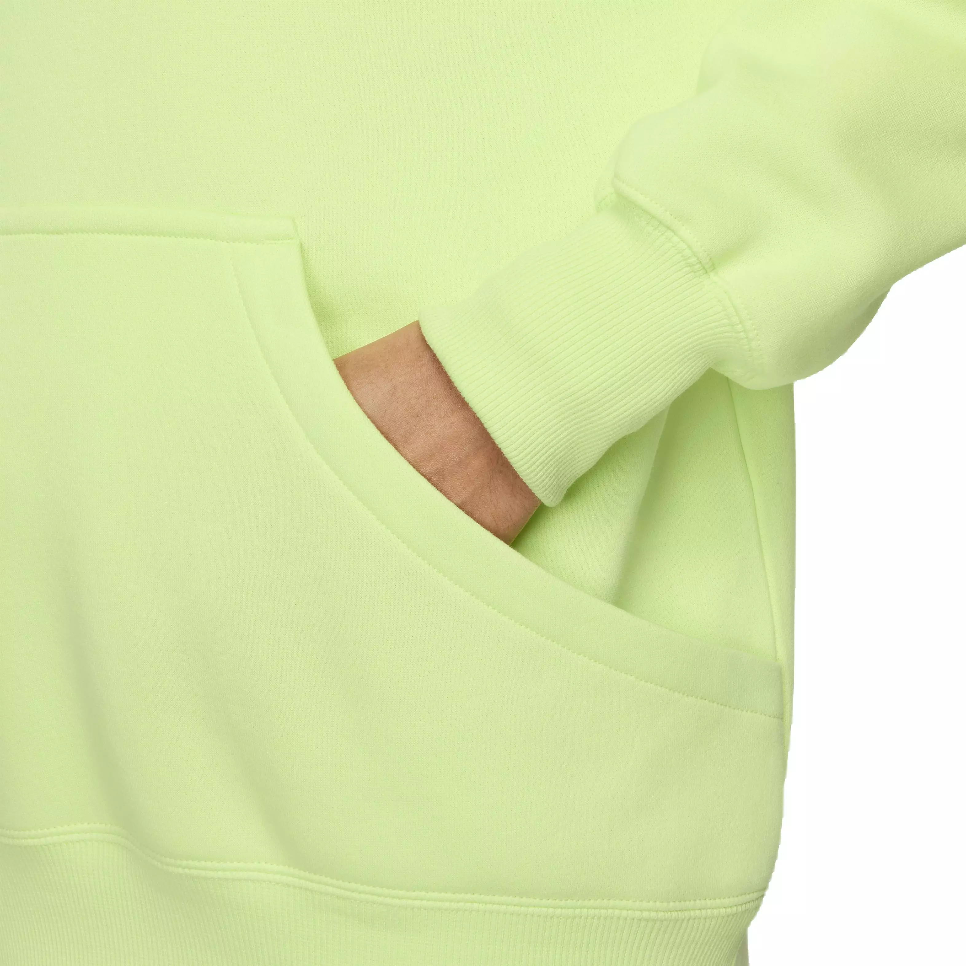 Nike Women's Sportswear Phoenix Fleece Oversized Pullover Hoodie - YELLOW