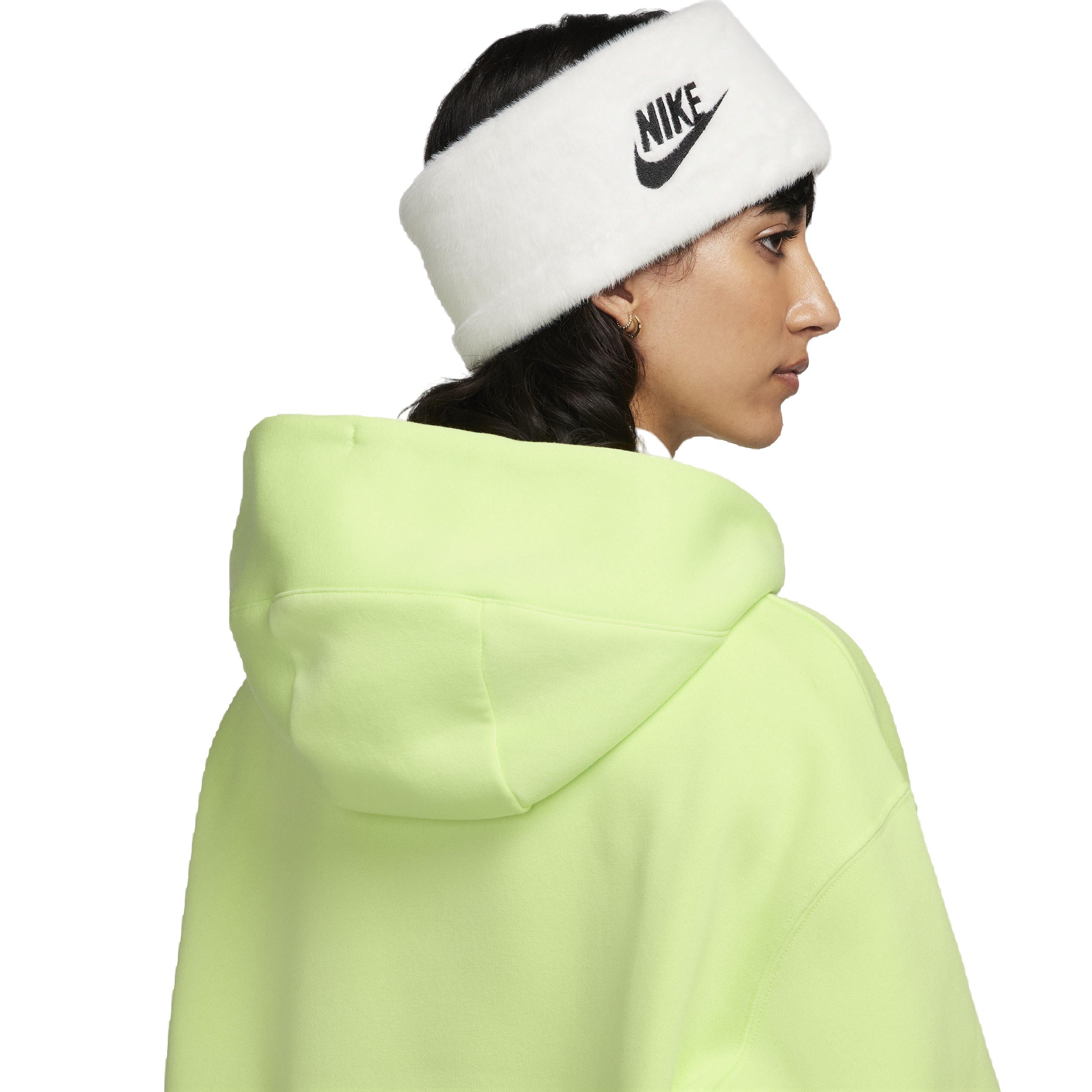 Nike Women's Sportswear Phoenix Fleece Oversized Pullover Hoodie - YELLOW Thumbnail View 7