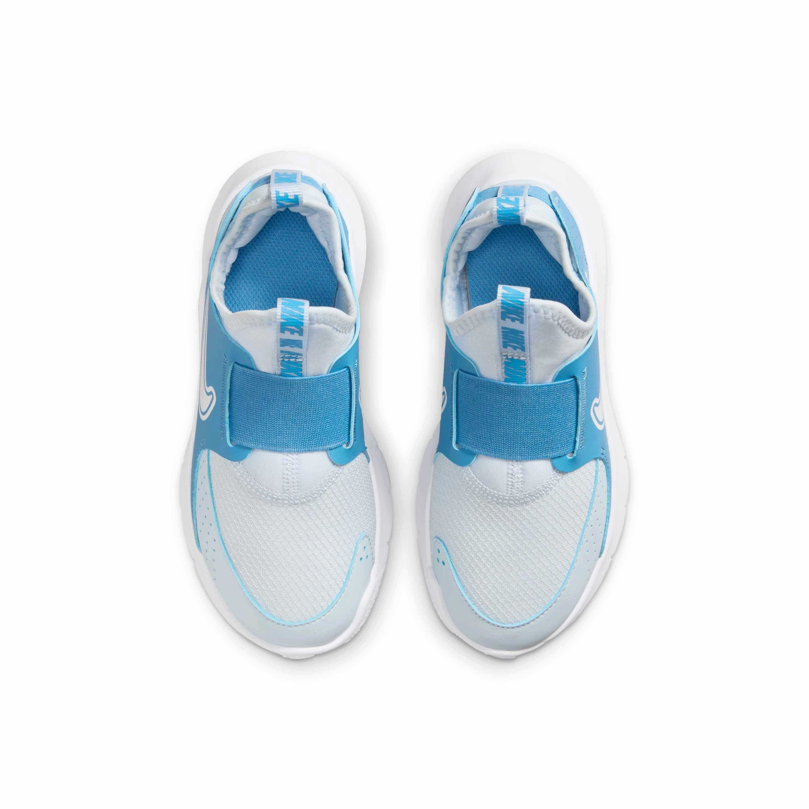 Nike Flex Runner 3 "Blue Tint/Blue Beyond/White" Preschool Boys' Running Shoe - BLUE/BLUE/WHITE Thumbnail View 4