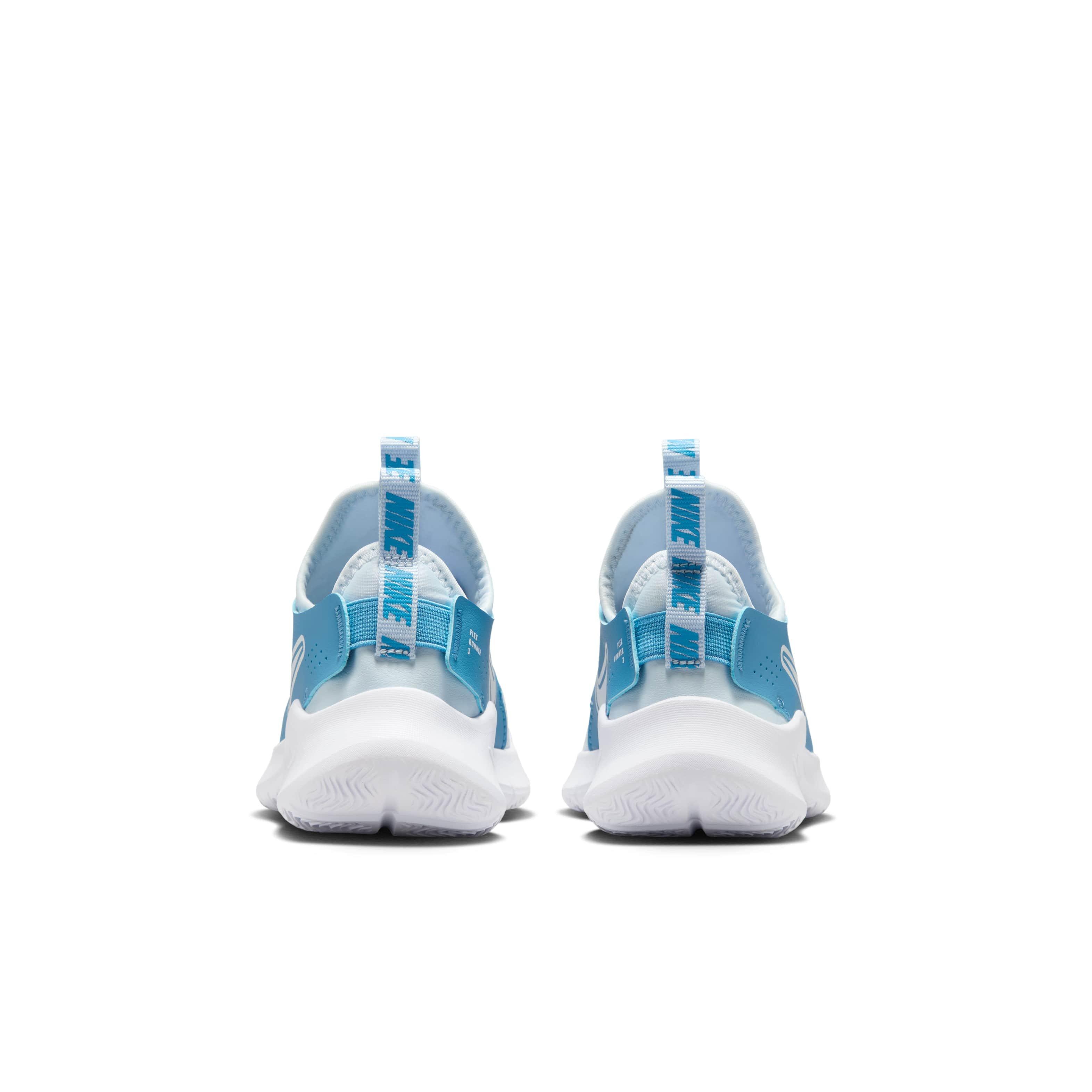 Nike Flex Runner 3 "Blue Tint/Blue Beyond/White" Preschool Boys' Running Shoe - BLUE/BLUE/WHITE Thumbnail View 5