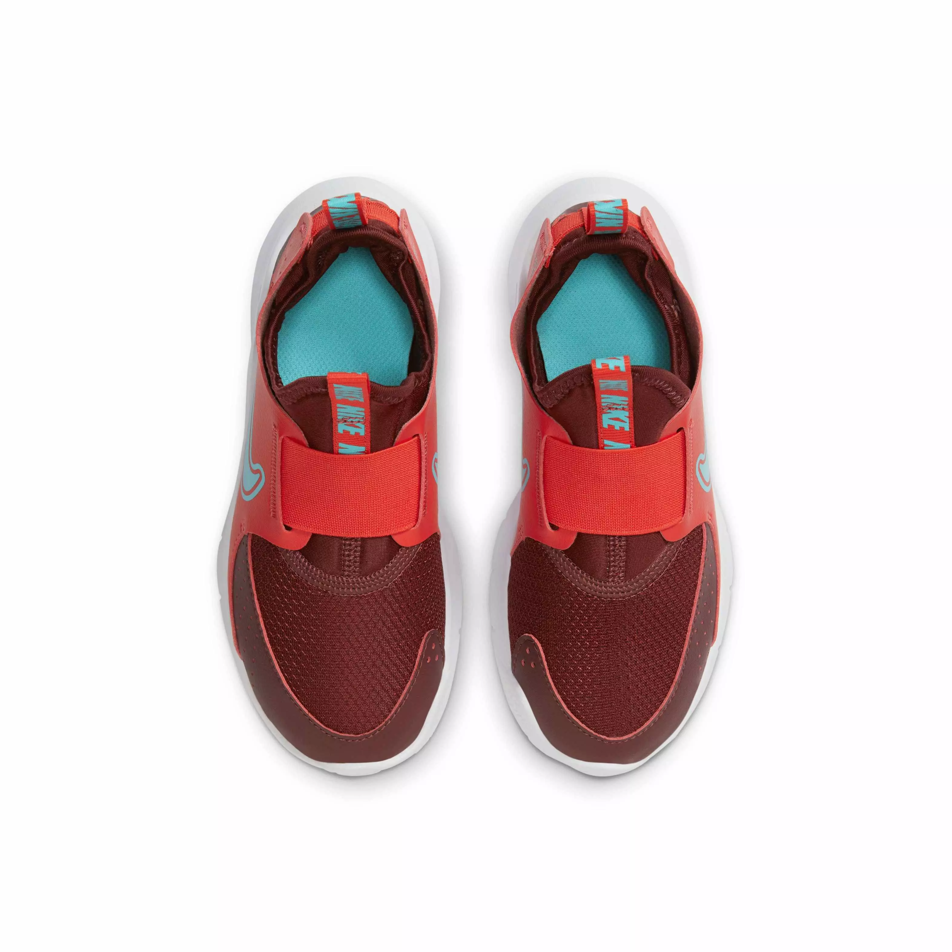 Nike Flex Runner 3 "Light Crimson/Dark Team Red/White/Dusty Cactus" Preschool Boys' Running Shoe - LT CRIMSON/DK RED/WHITE/CACTUS