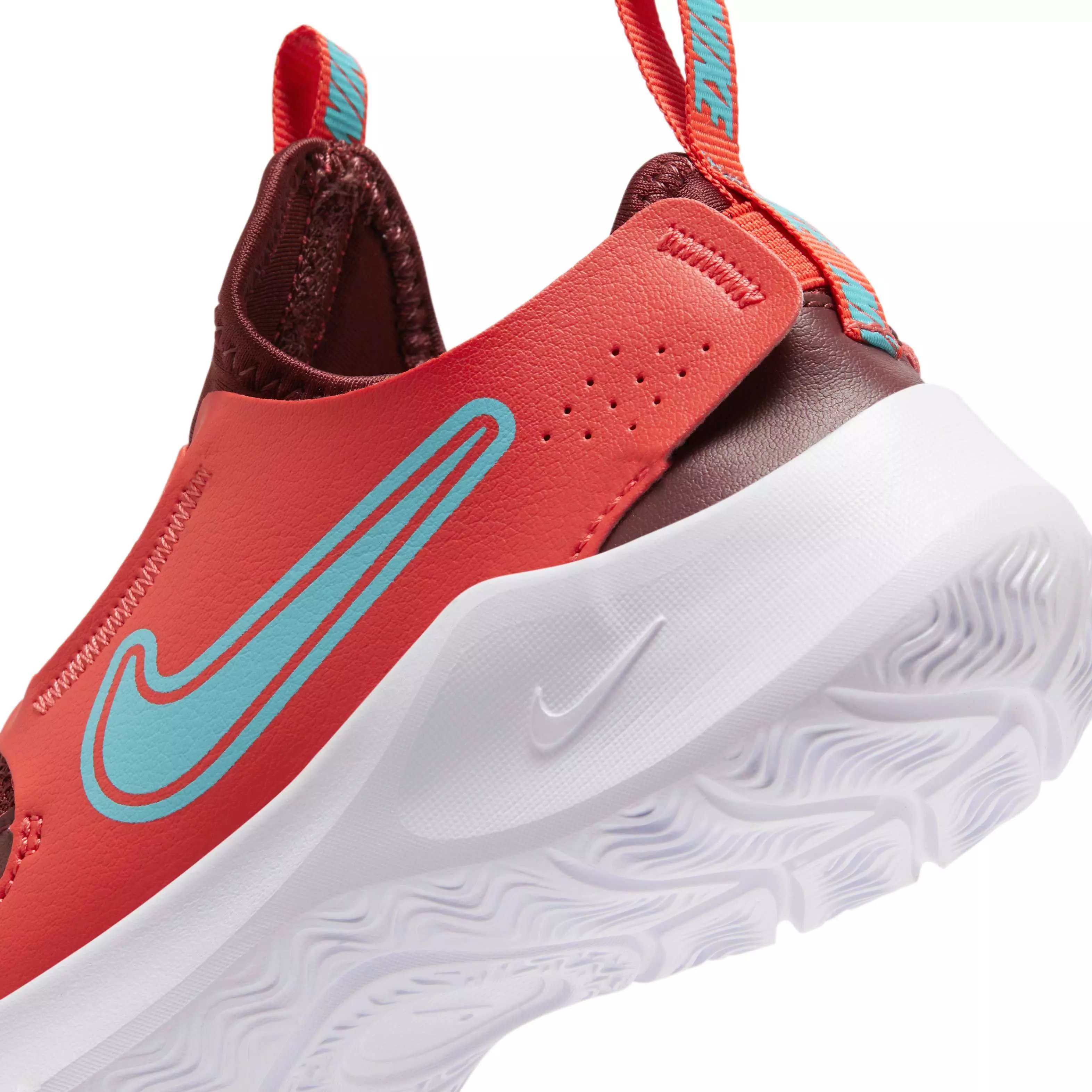 Nike Flex Runner 3 "Light Crimson/Dark Team Red/White/Dusty Cactus" Preschool Boys' Running Shoe - LT CRIMSON/DK RED/WHITE/CACTUS