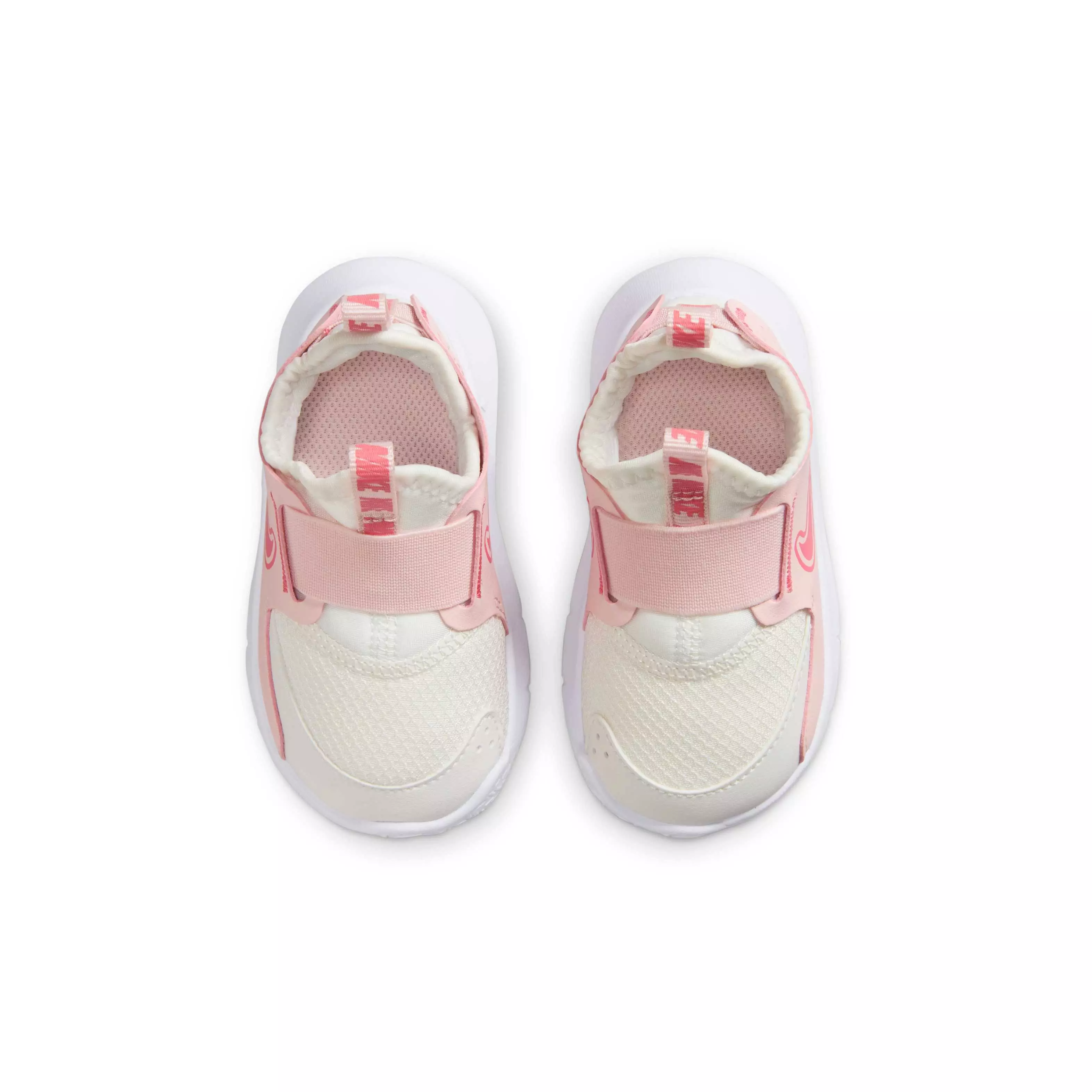 Nike Flex Runner 3 "Summit White/Echo Pink/Magic Ember" Infant Boys' Running Shoe - WHITE/PINK/EMBER