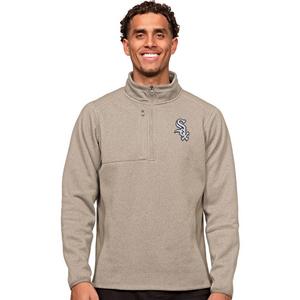 Antigua Men's Chicago White Sox Course Jacket-Tan