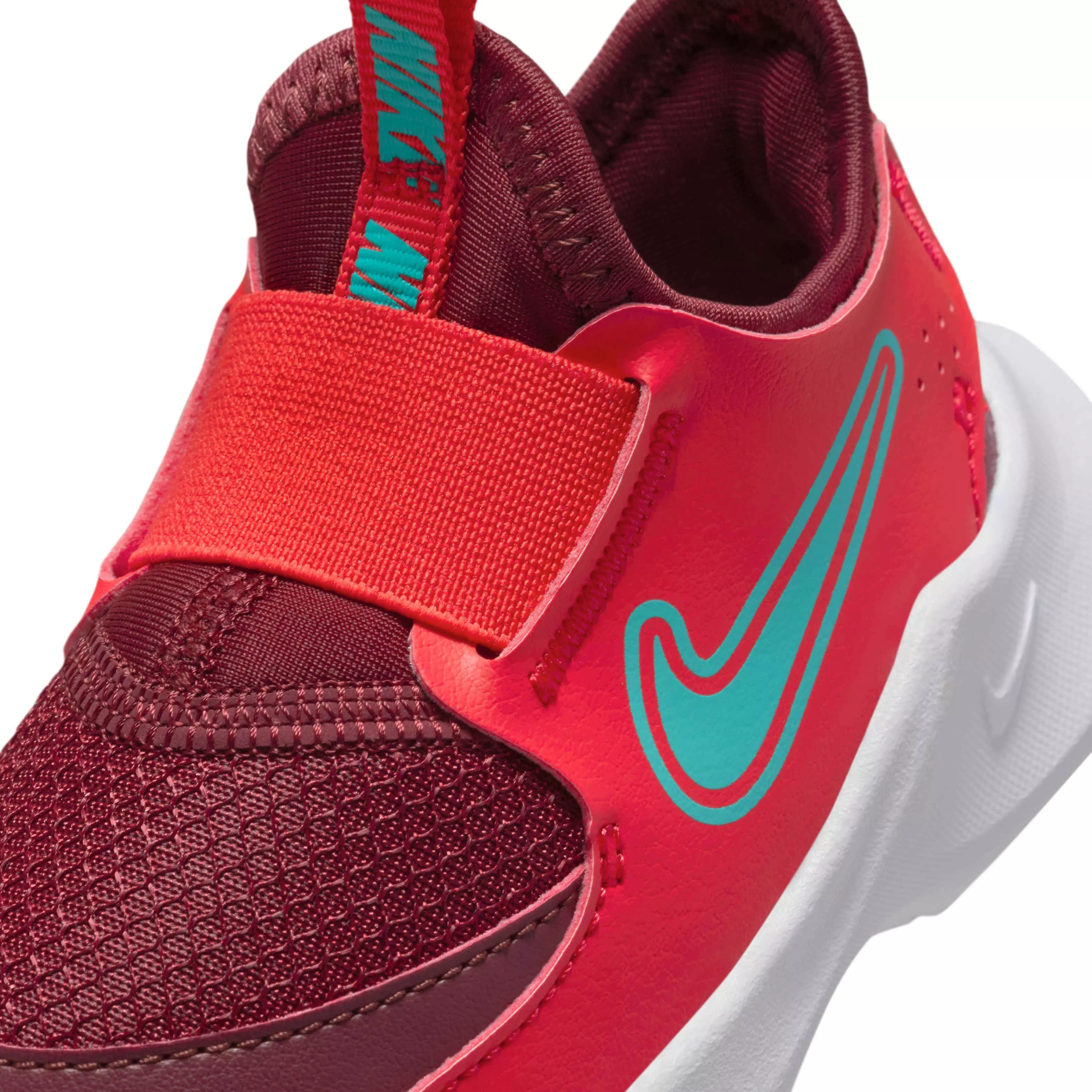 Nike Flex Runner 3 "Light Crimson/Dark Team Red/White/Dusty Cactus" Infant Boys' Running Shoe - LT CRIMSON/DK RED/WHITE/CACTUS