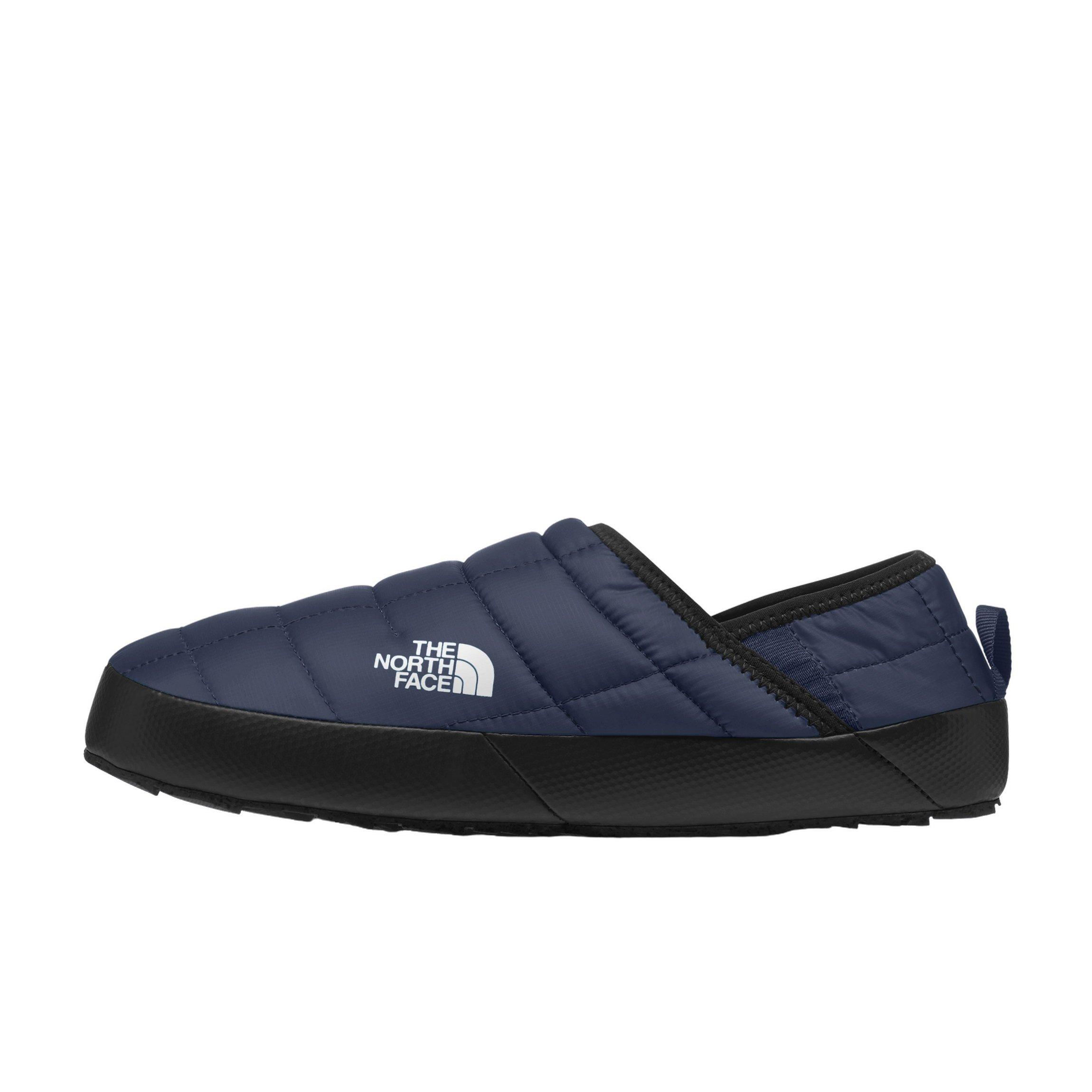 The North Face Thermoball Traction Mule v Quilted in Navy with Coral Accents ThermoBall™ Traction Mule V – Premier main image 4