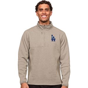Antigua Men's Los Angeles Dodgers Course Jacket-Tan