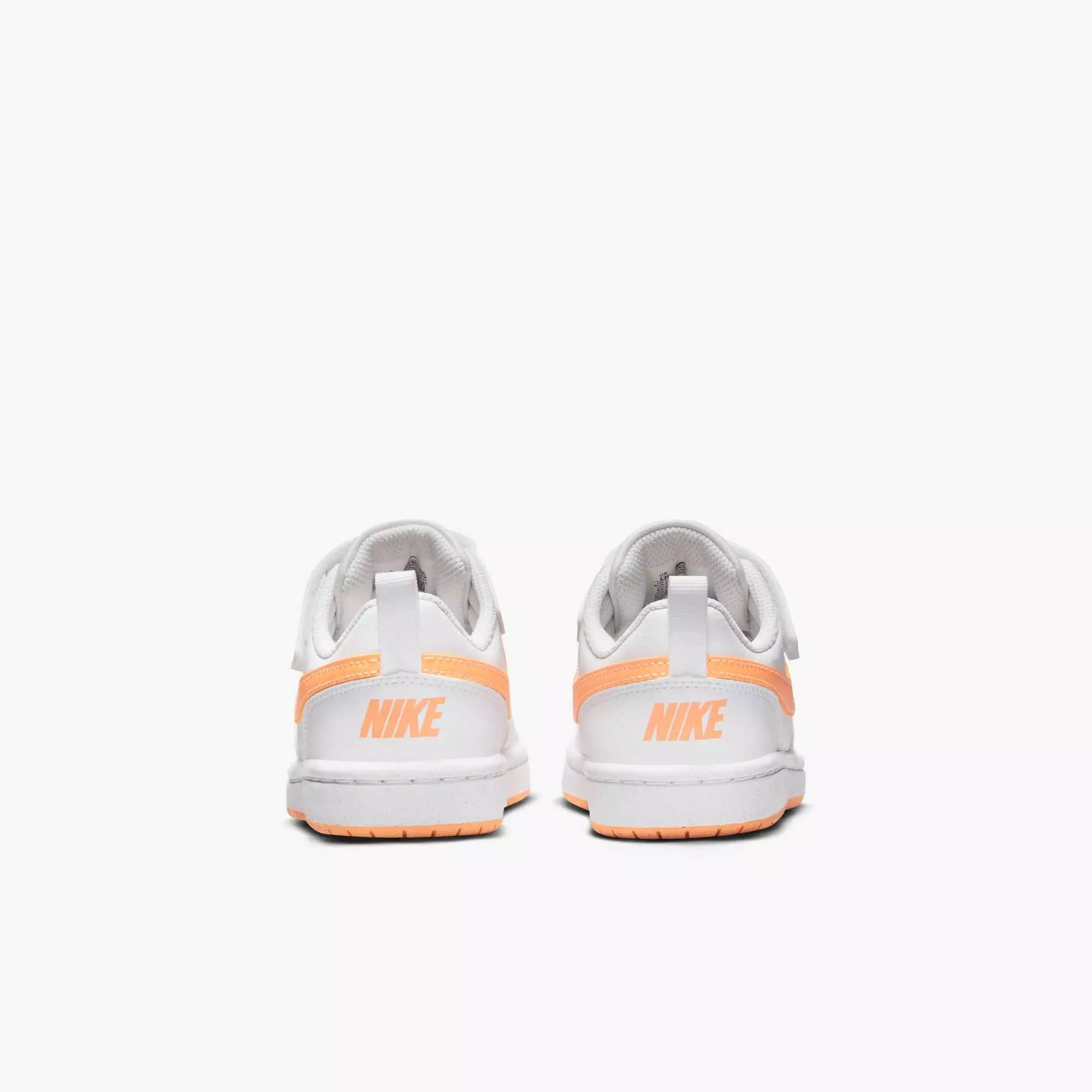 Nike Court Borough Low Recraft "White/Peach Cream" Preschool Girls' Shoe - WHITE/PEACH