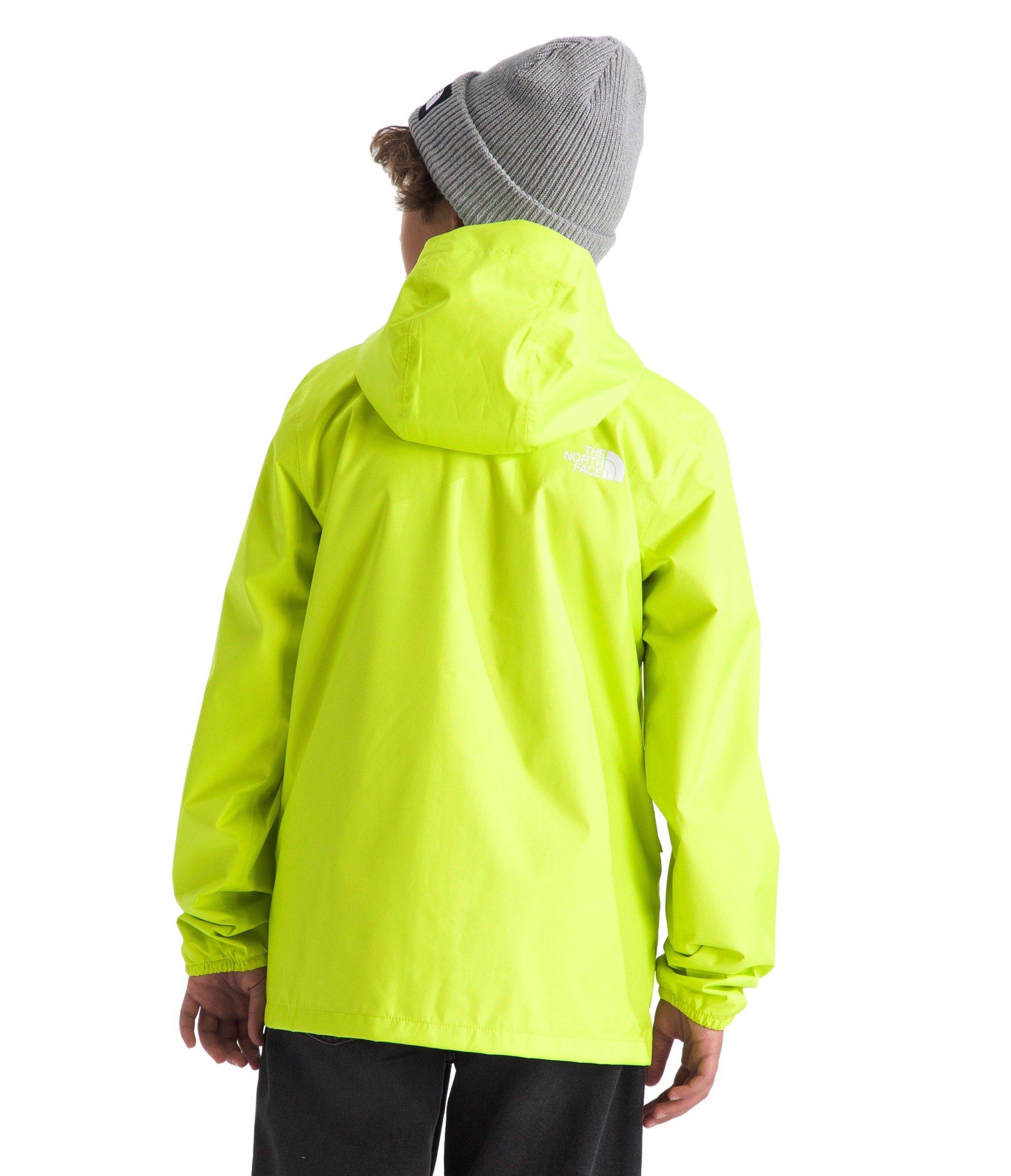 The North Face Zipline Big Kids' Neon Rain Jacket