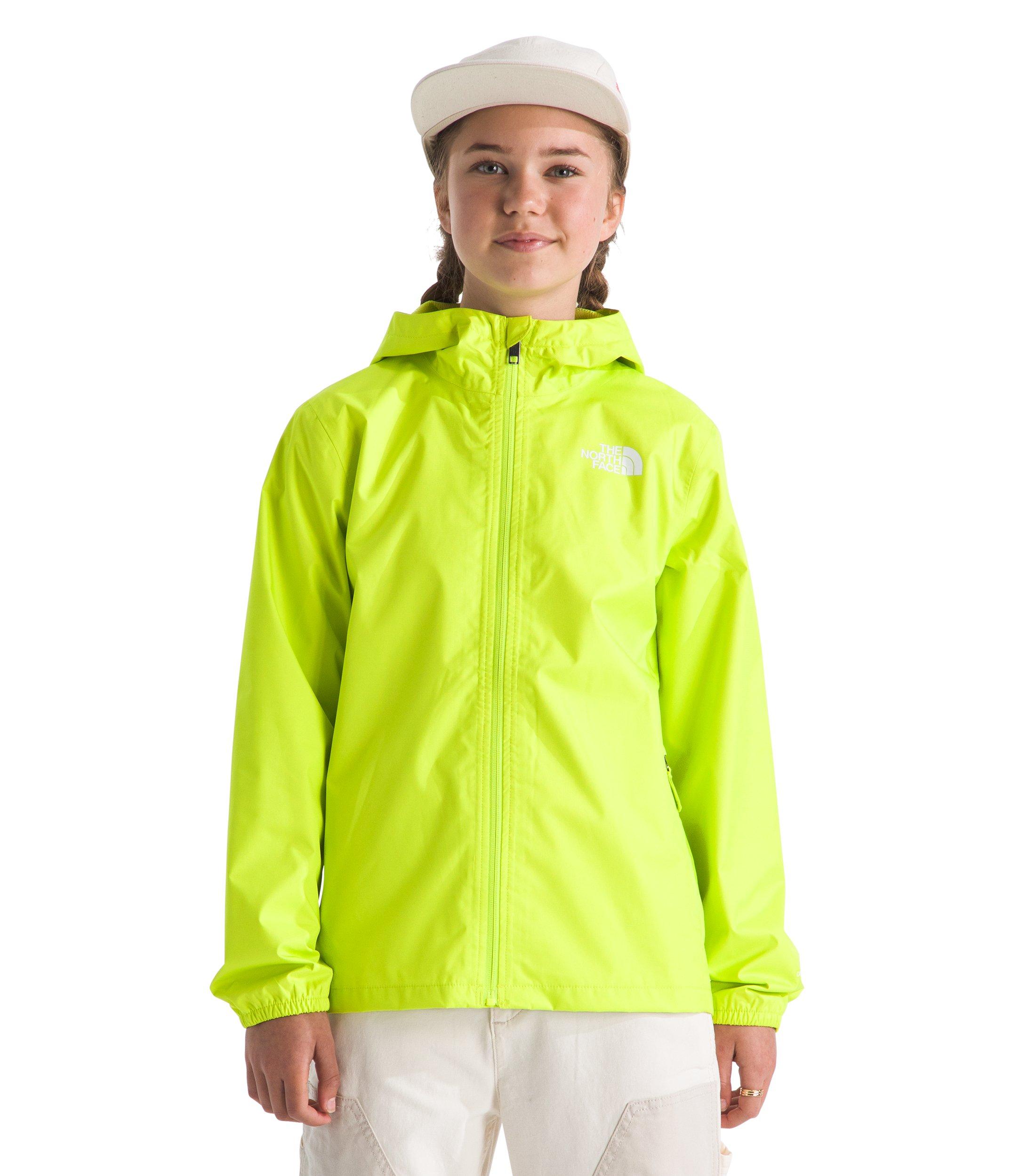 The North Face Zipline Big Kids' Neon Rain Jacket