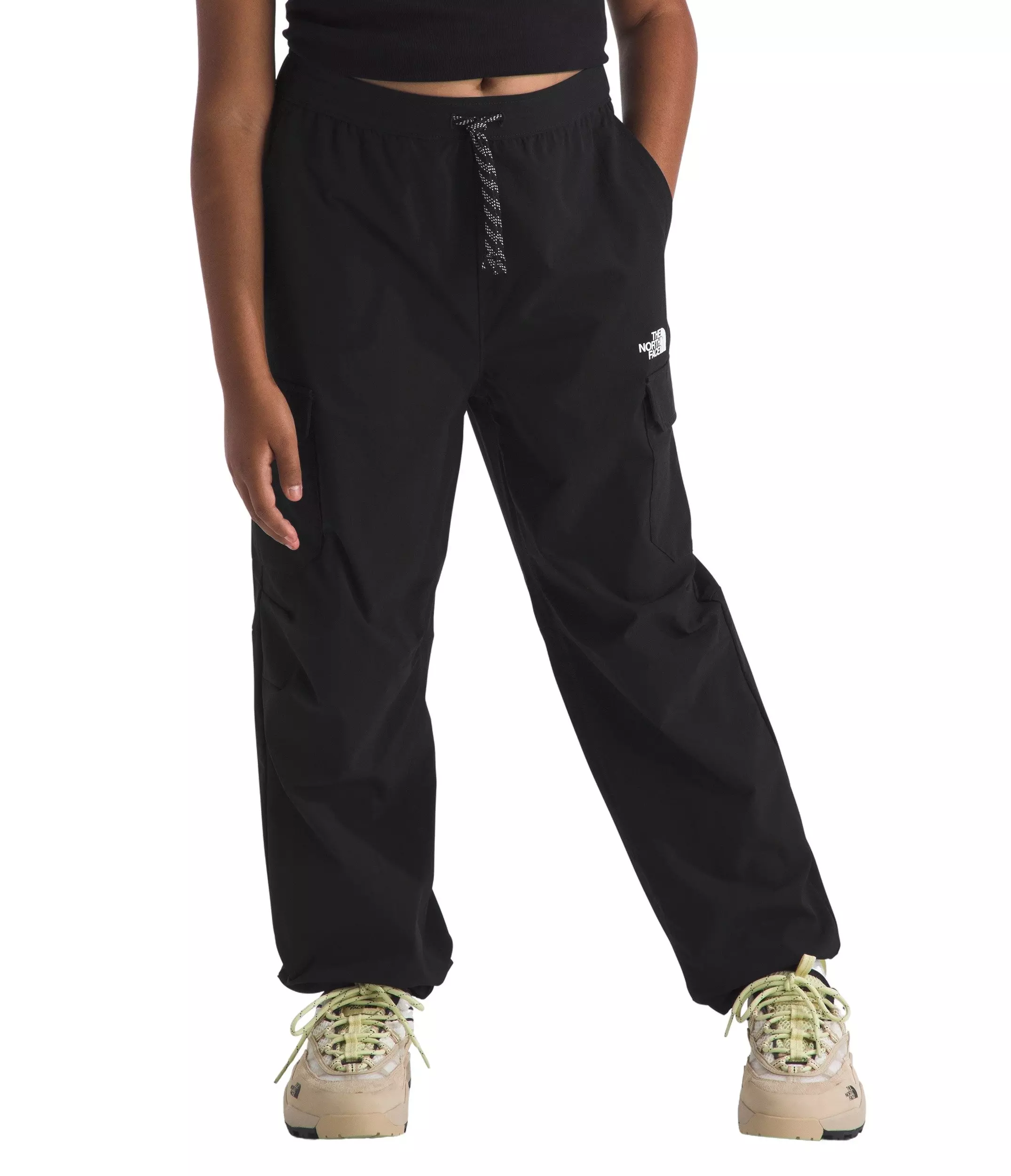 The North Face Big Kids' Zawn Cargo Pants - Black - BLACK
