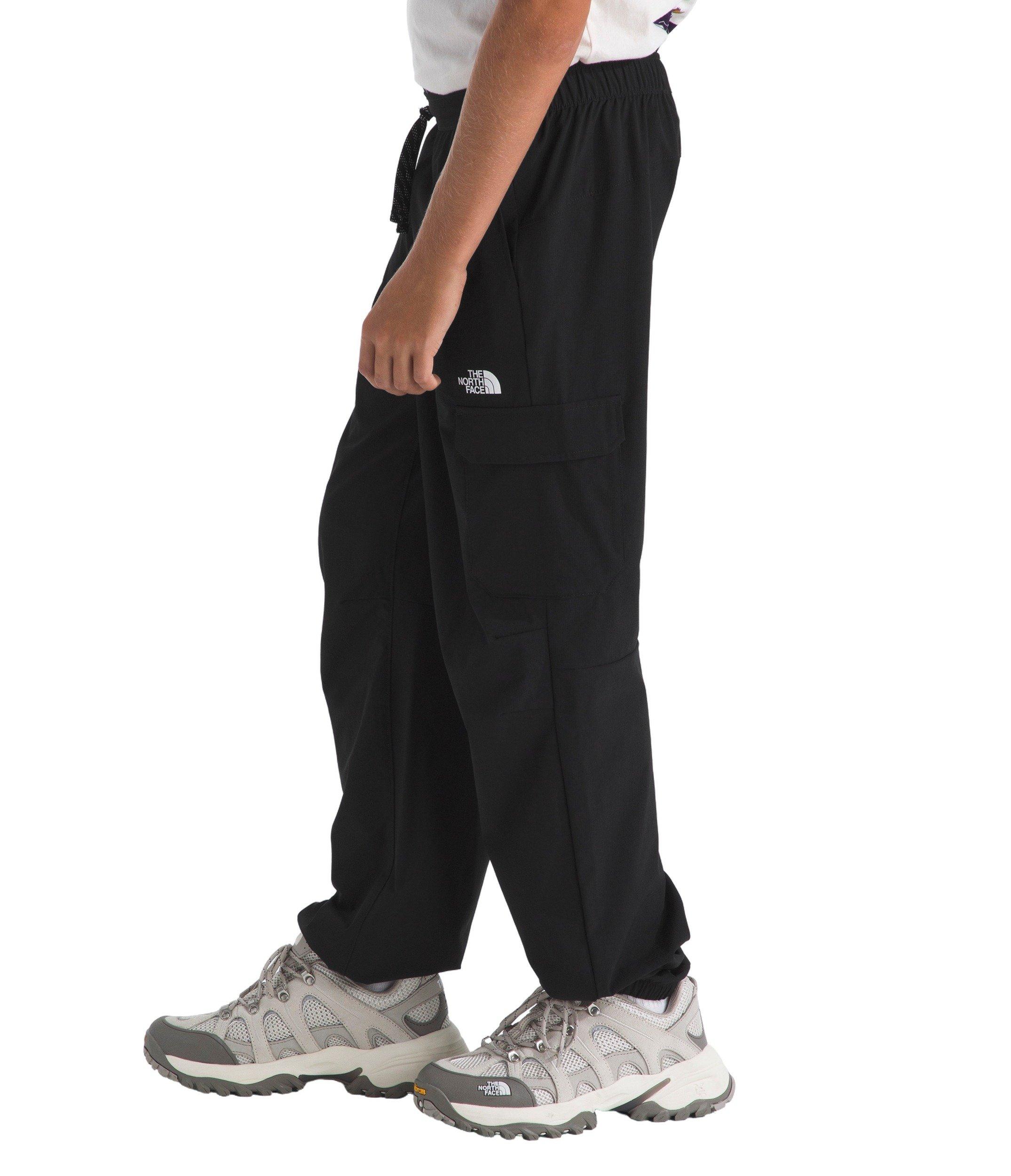 The North Face Big Kids' Zawn Cargo Pants - Black - BLACK Thumbnail View 4