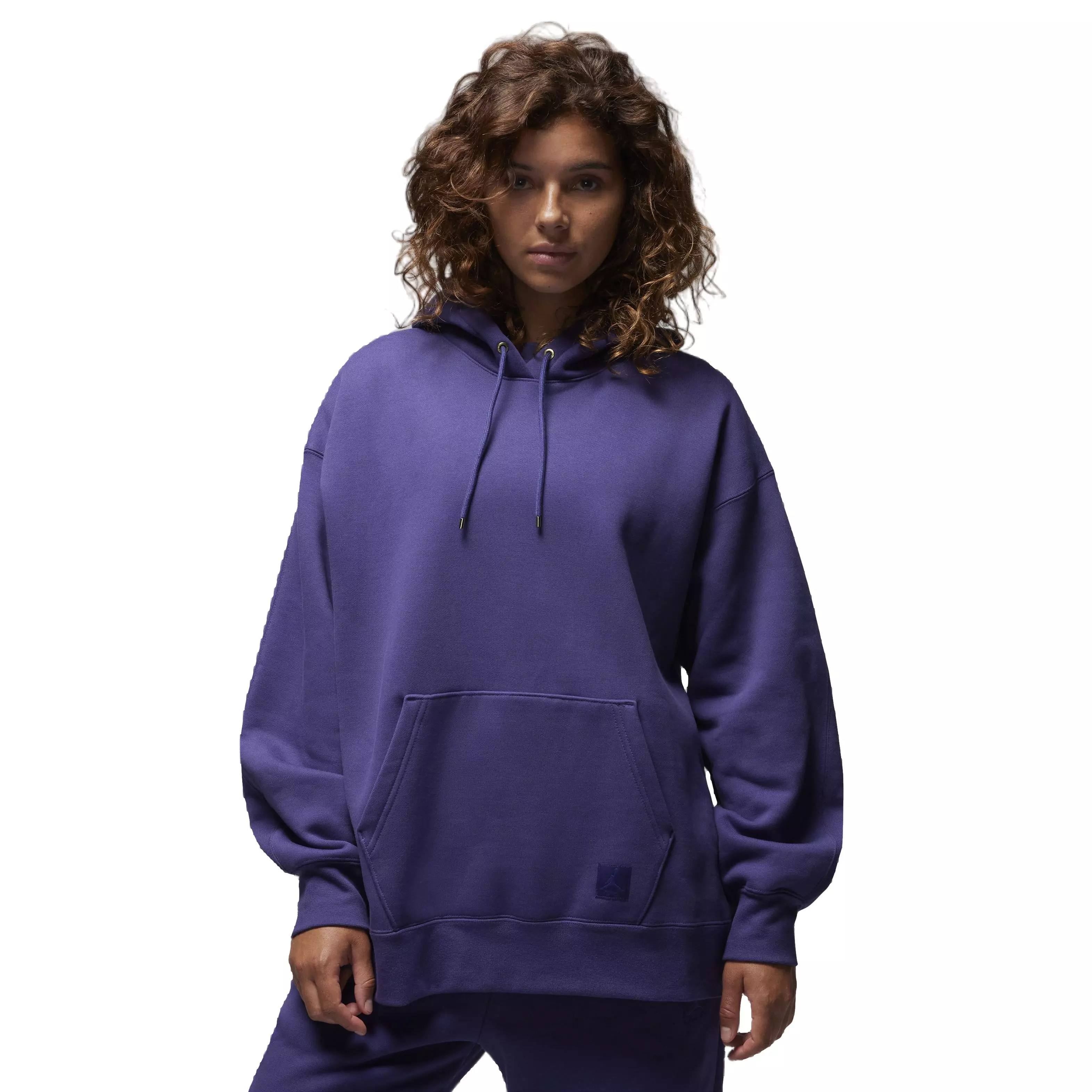 Jordan Women's Flight Fleece Pullover Hoodie - PURPLE
