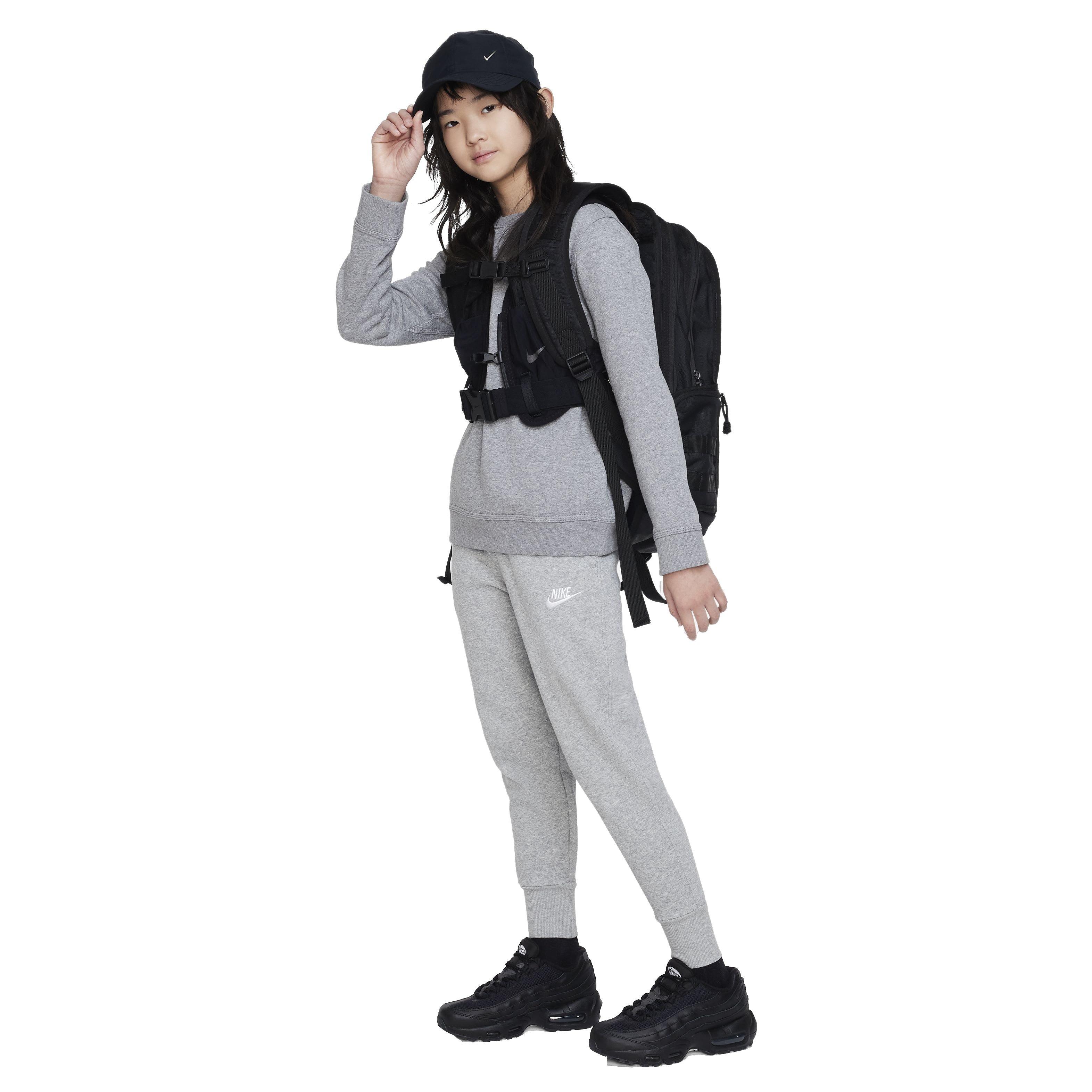 Nike Sportswear Club Fleece High-Waisted Fitted Big Girls' Pants