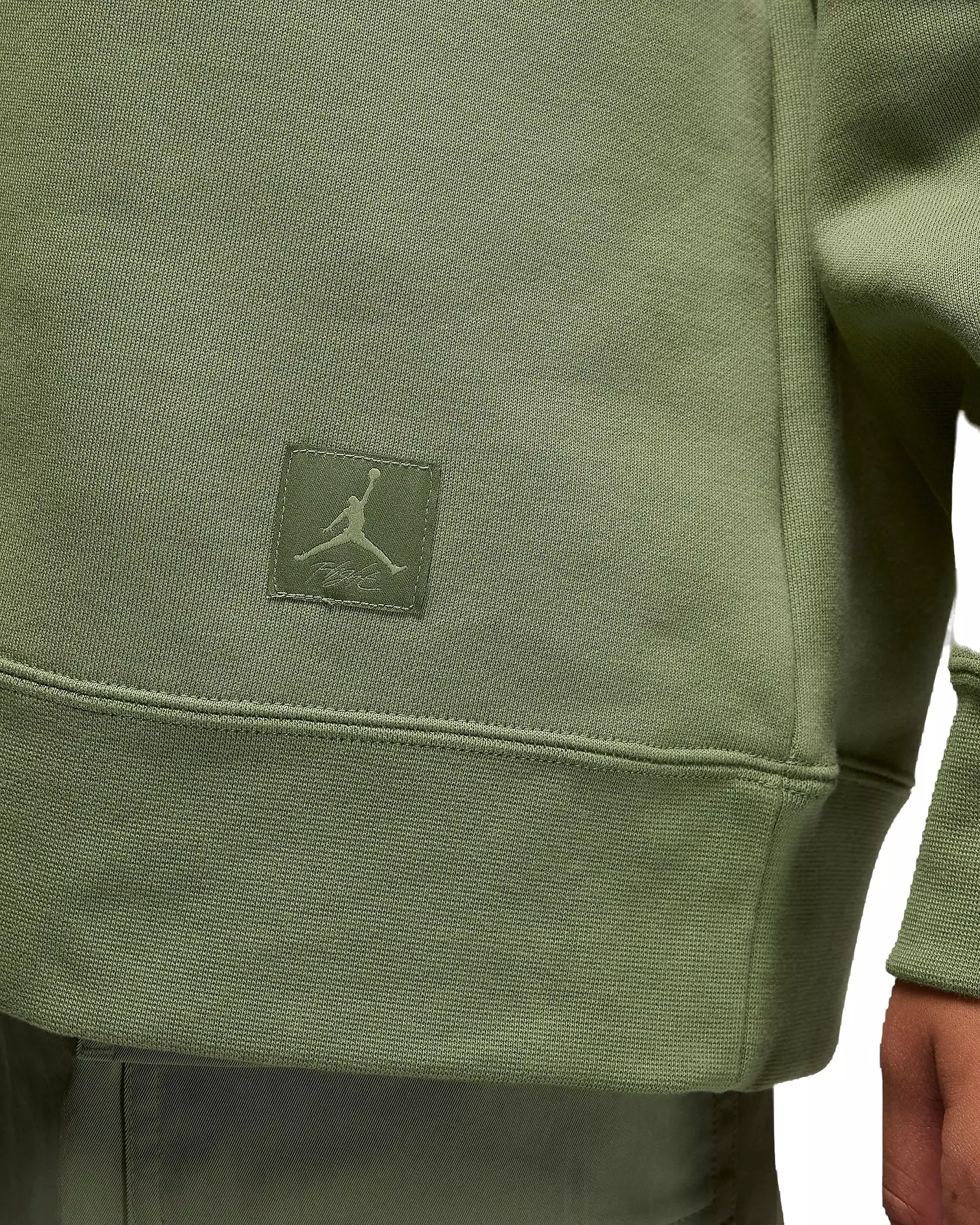 Jordan Women's Flight Fleece Crewneck Sweatshirt - GREEN