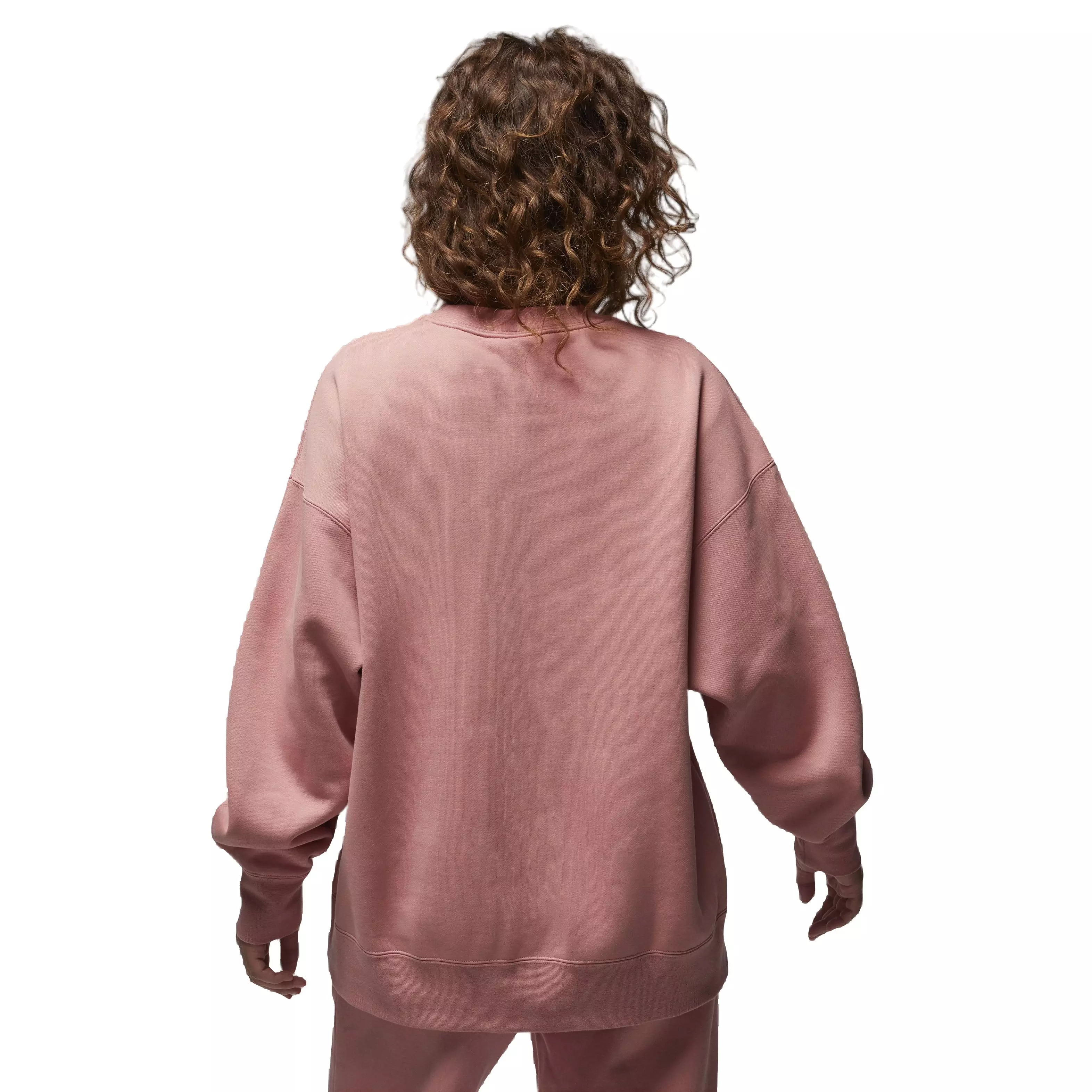 Jordan Women's Flight Fleece Crewneck Sweatshirt - PINK