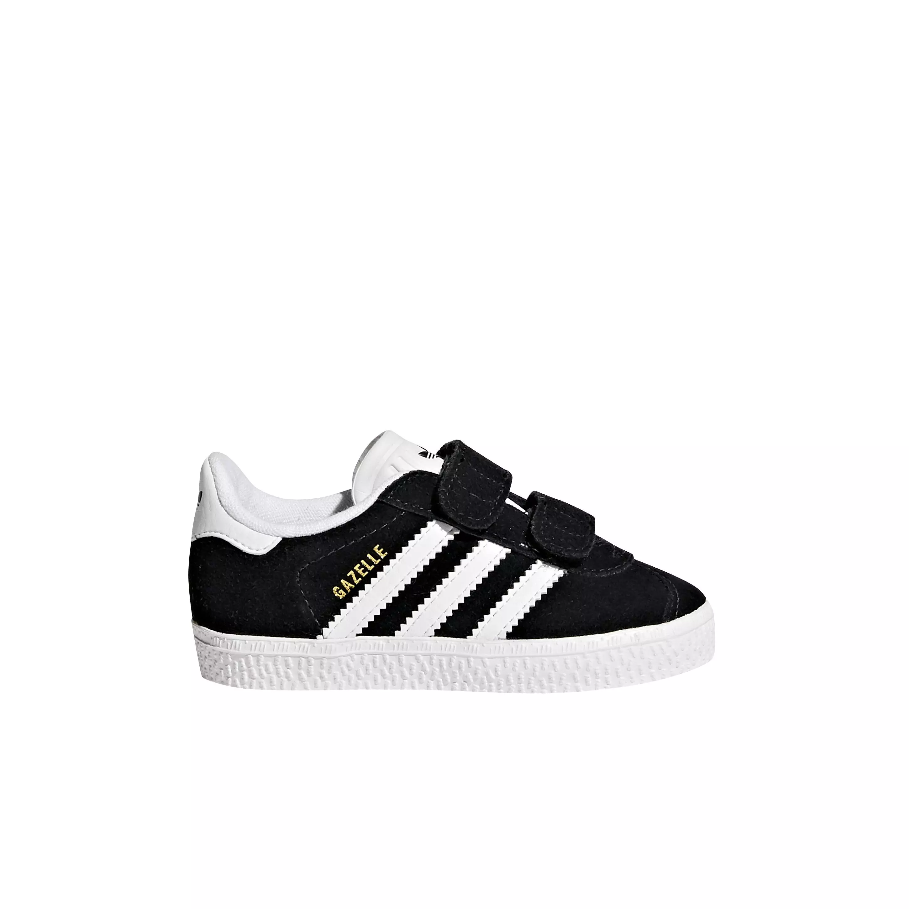 adidas Originals Gazelle "Core Black/Ftwr White/Ftwr White" Infant Boys' Shoe - BLACK/WHITE/WHITE