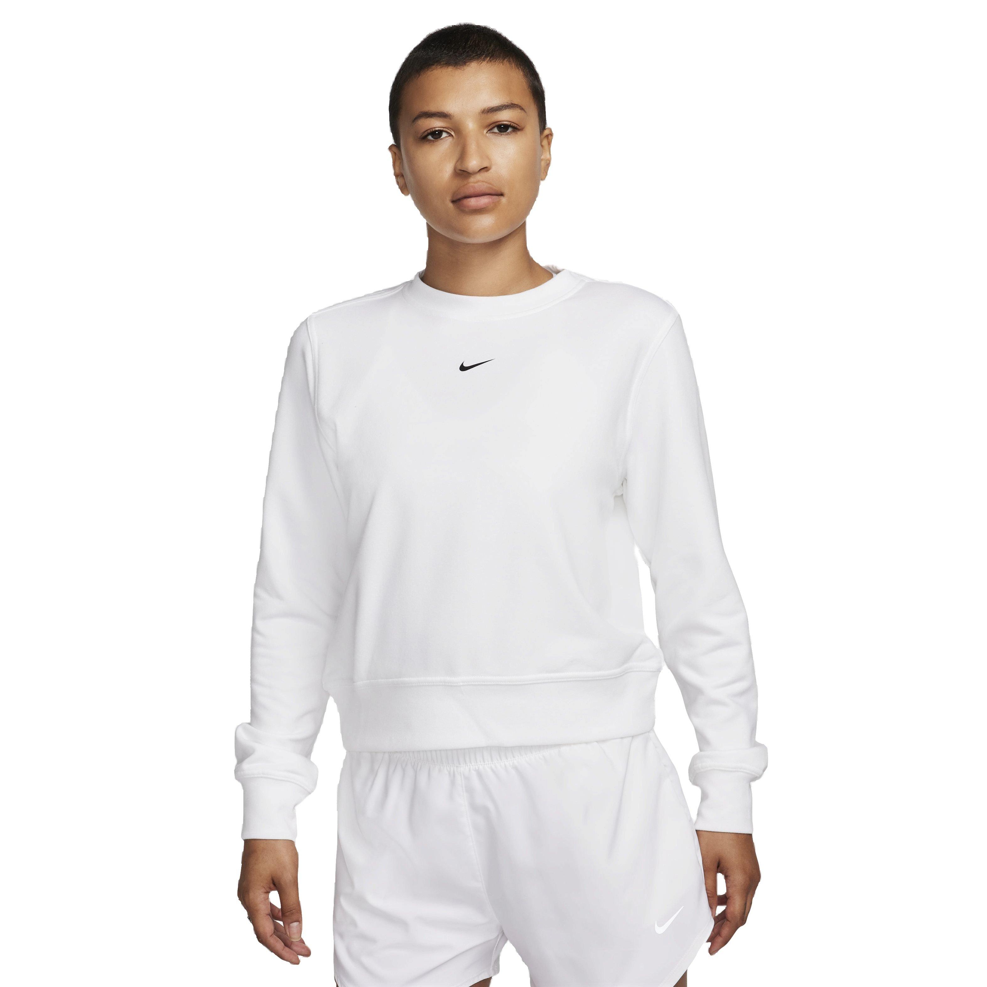 Nike Women's One Dri-FIT Crew-Neck LBR French Terry Sweatshirt