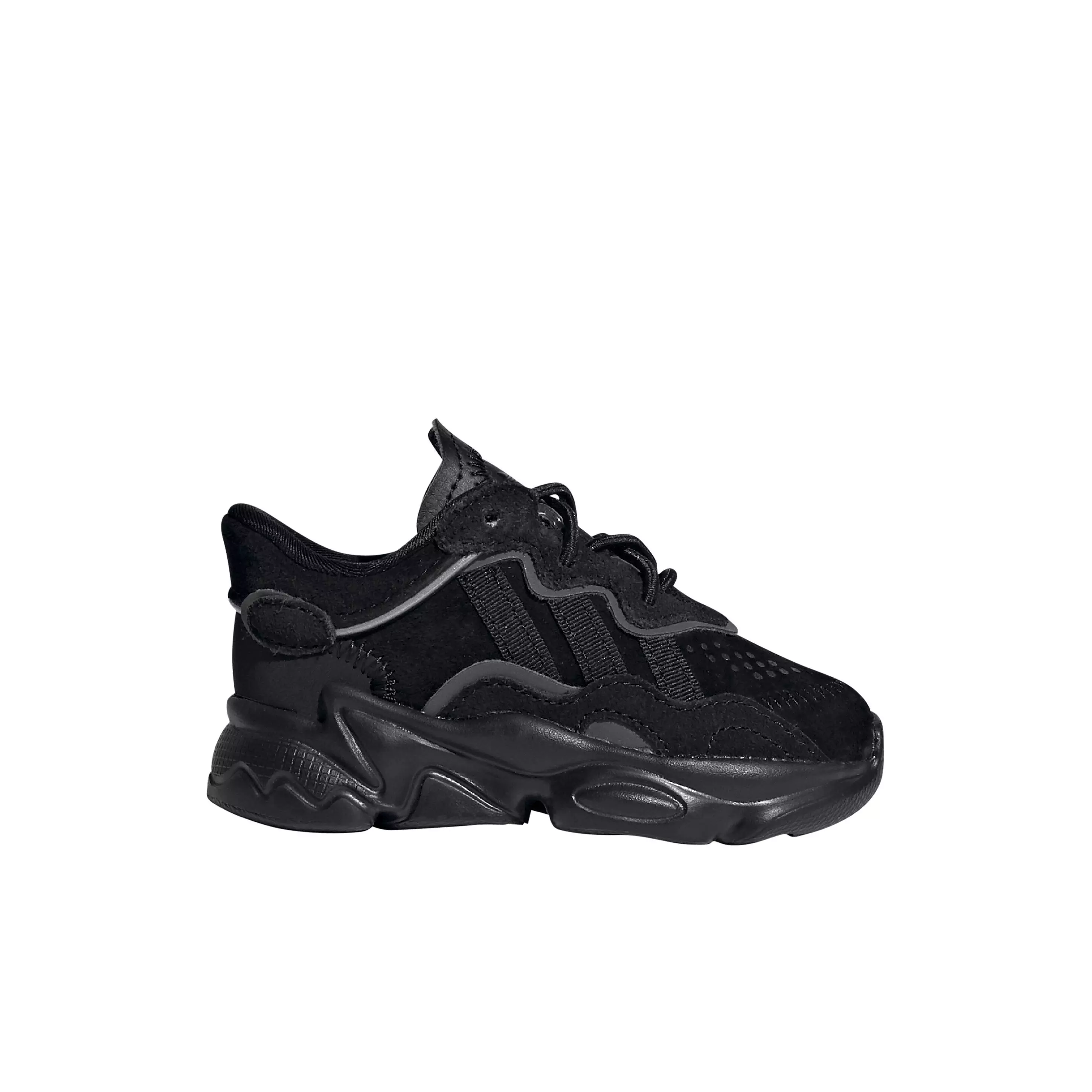 adidas Originals OZWEEGO "Core Black/Core Black/Night Metallic" Infant Boys' Shoe - BLACK/BLACK/NIGHT