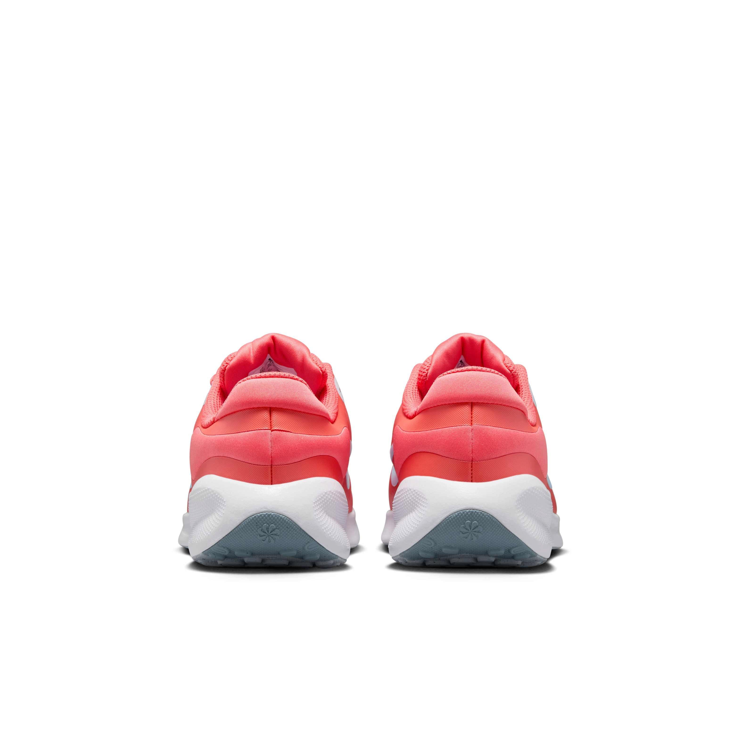 Nike Revolution 7 "Magic Ember/Blue Tint/White/Psychic Blue" Grade School Boys' Running Shoe - EMBER/BLUE/WHITE/BLUE Thumbnail View 5