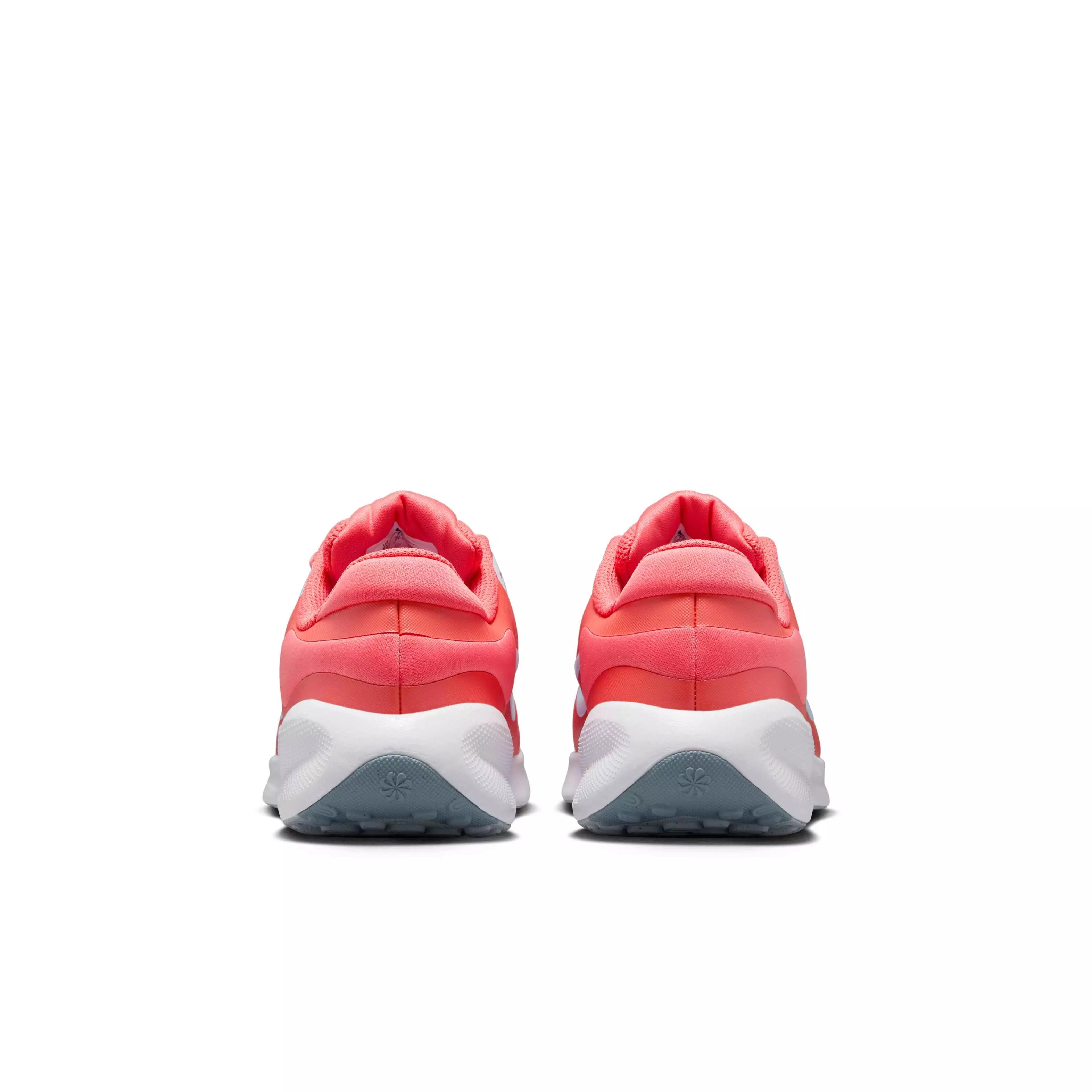 Nike Revolution 7 "Magic Ember/Blue Tint/White/Psychic Blue" Grade School Boys' Running Shoe - EMBER/BLUE/WHITE/BLUE