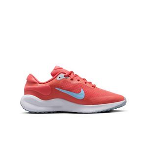 Nike Revolution 7 "Magic Ember/Blue Tint/White/Psychic Blue" Grade School Boys' Running Shoe