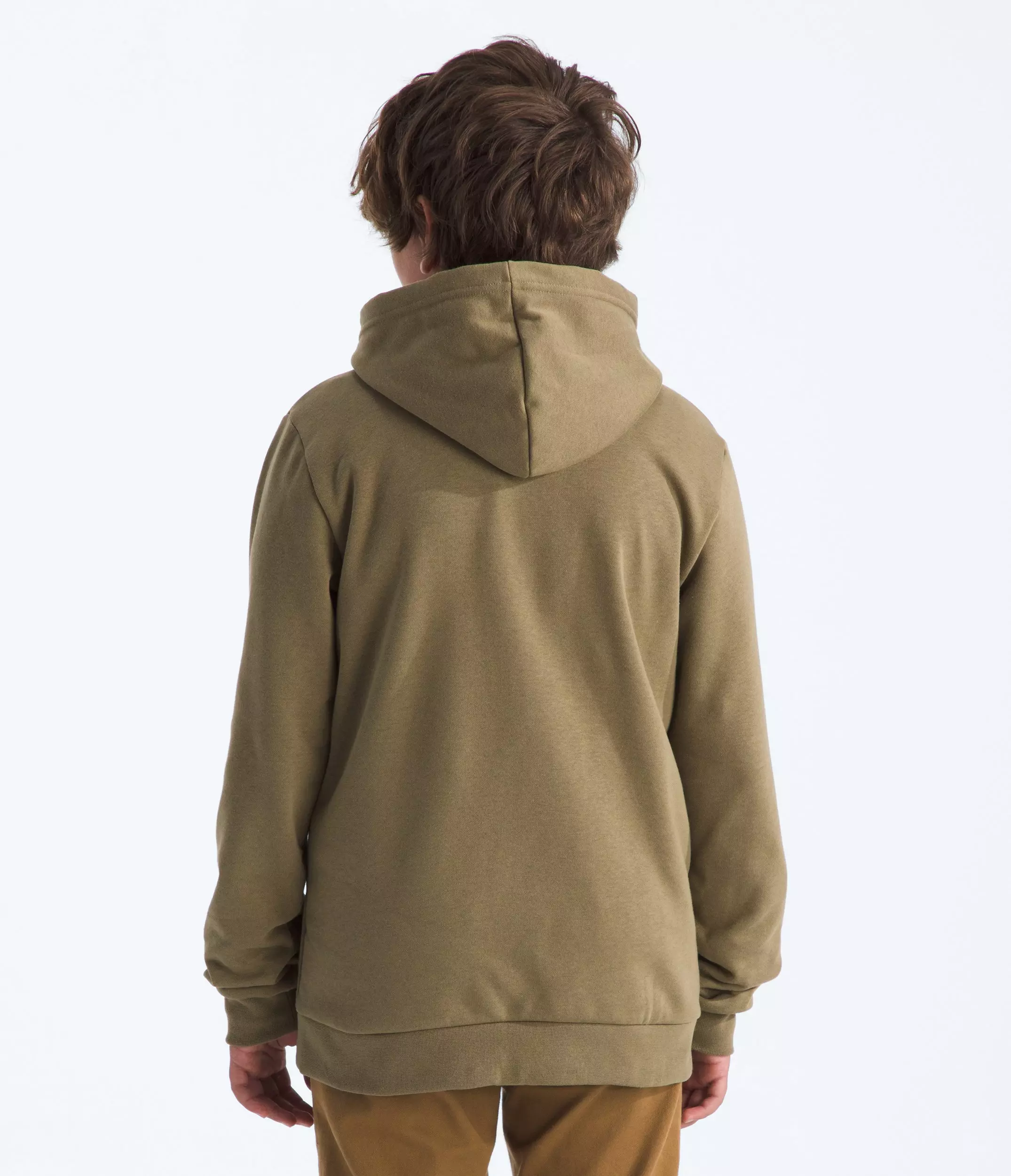 The North Face Big Kids' Evolution Simple Dome Pullover Hoodie - Khaki - KHAKI