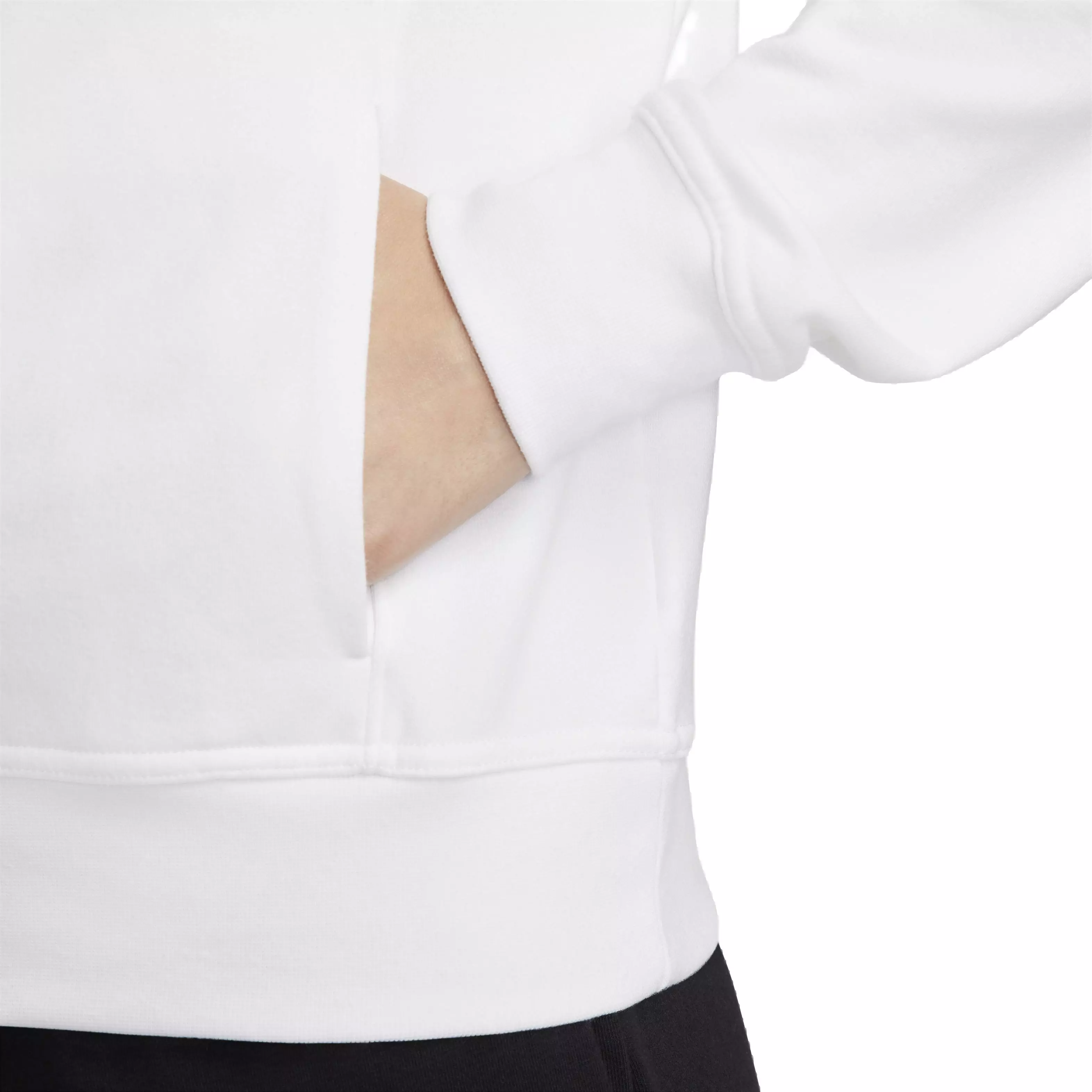 Nike Women's One Dri-FIT LBR French Terry Full-Zip Jacket - BLUE