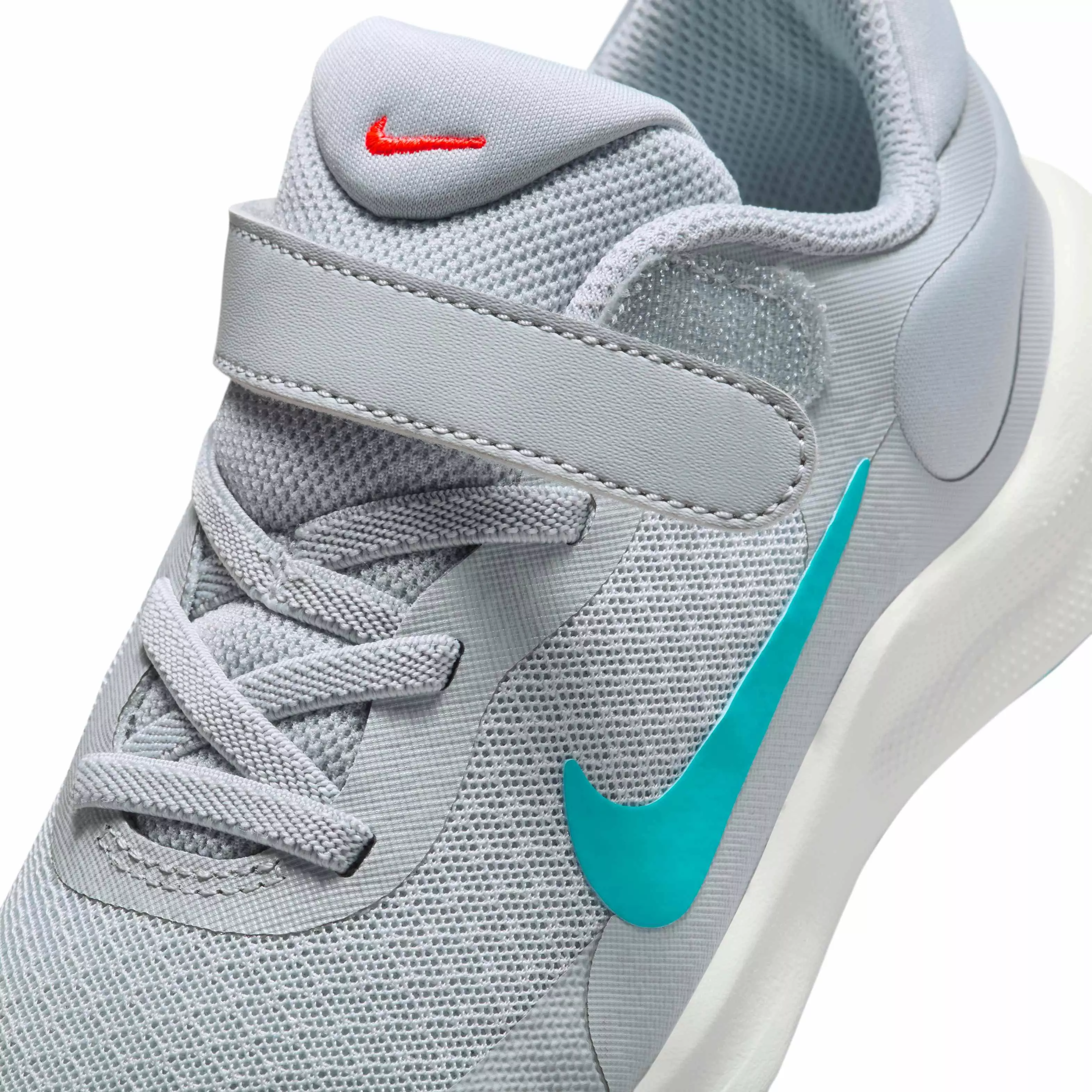 Nike Revolution 7 "Wolf Grey/Crimson/Summit White/Dusty Cactus" Preschool Boys' Running Shoe - GREY/CRIMSON/WHITE/CACTUS