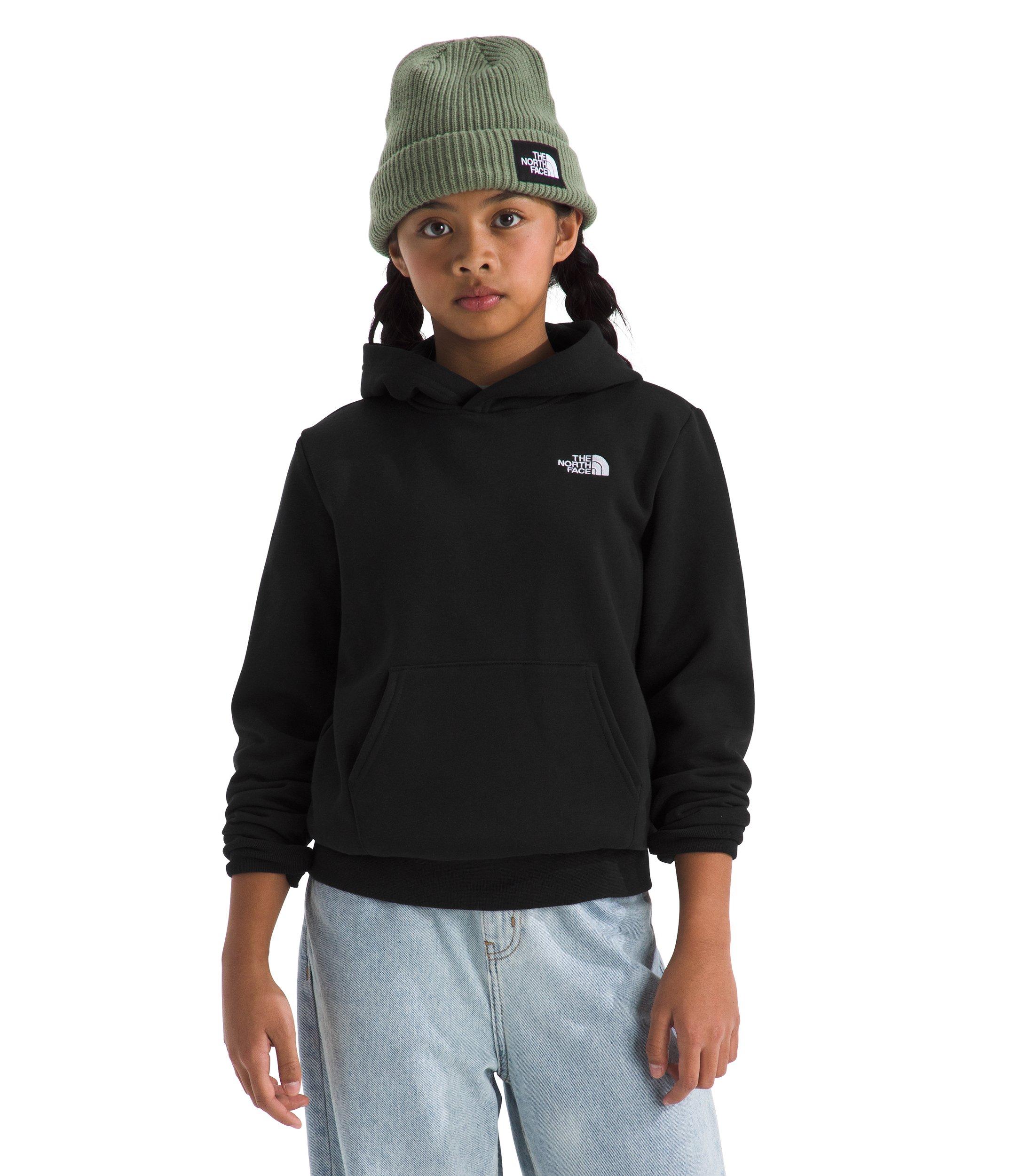 The North Face Evolution Simple Dome Big Kids' Black Pullover Hoodie
