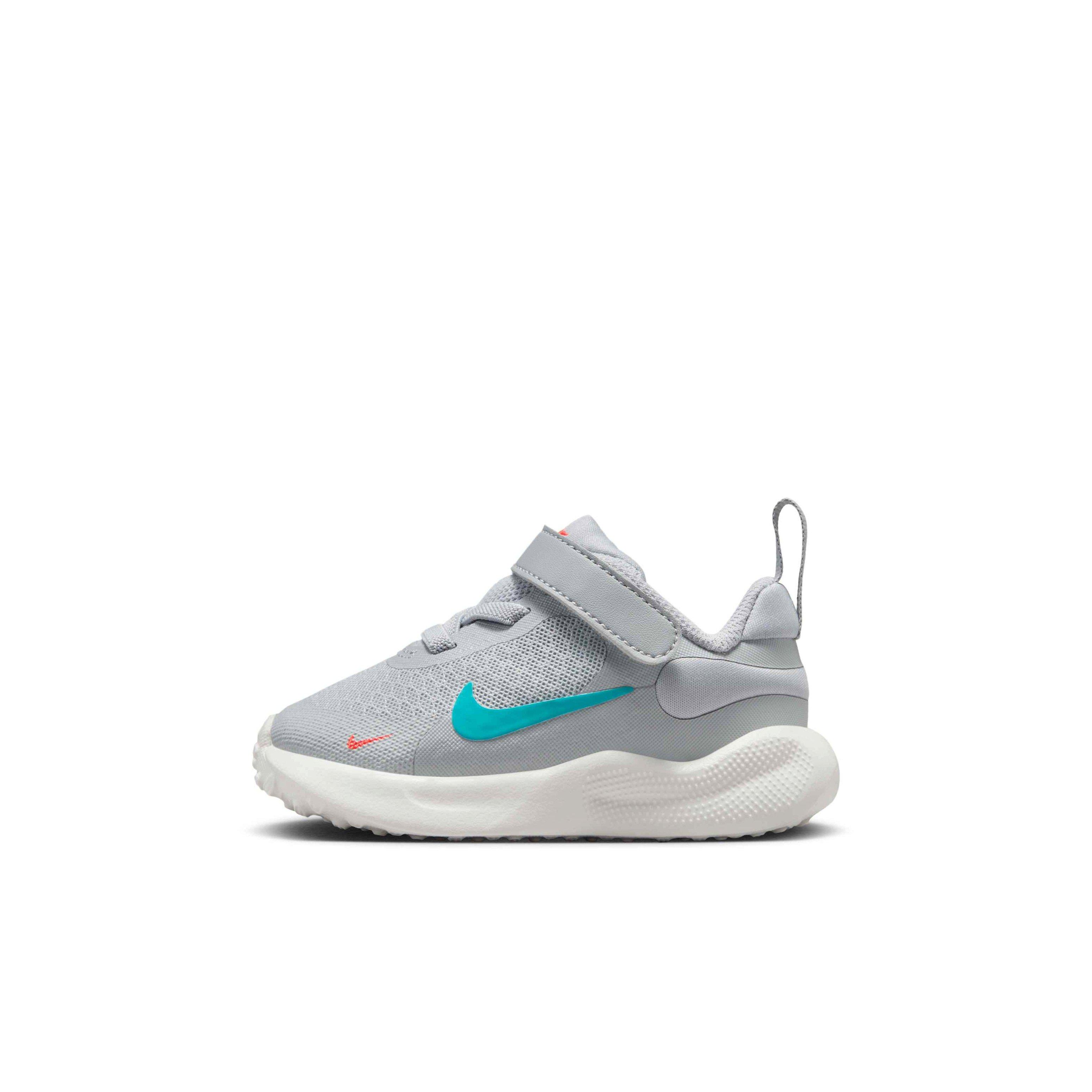 Nike Revolution 7 Toddler Boys' "Wolf Grey/Bright Crimson/Summit White/Dusty Cactus" Running Shoe