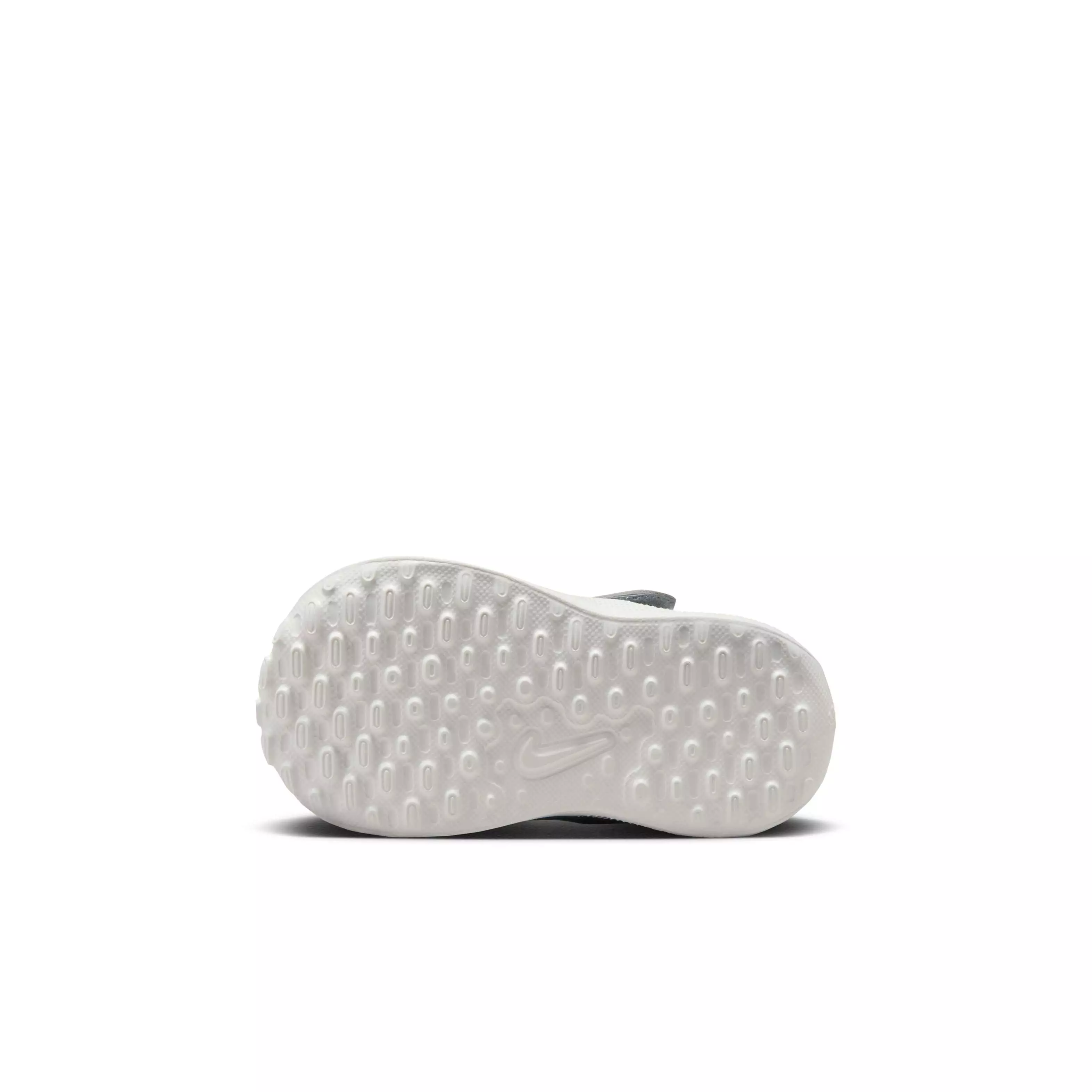 Nike Revolution 7 "Wolf Grey/Bright Crimson/Summit White/Dusty Cactus" Toddler Boys' Running Shoe - GREY/CRIMSON/WHITE/CACTUS