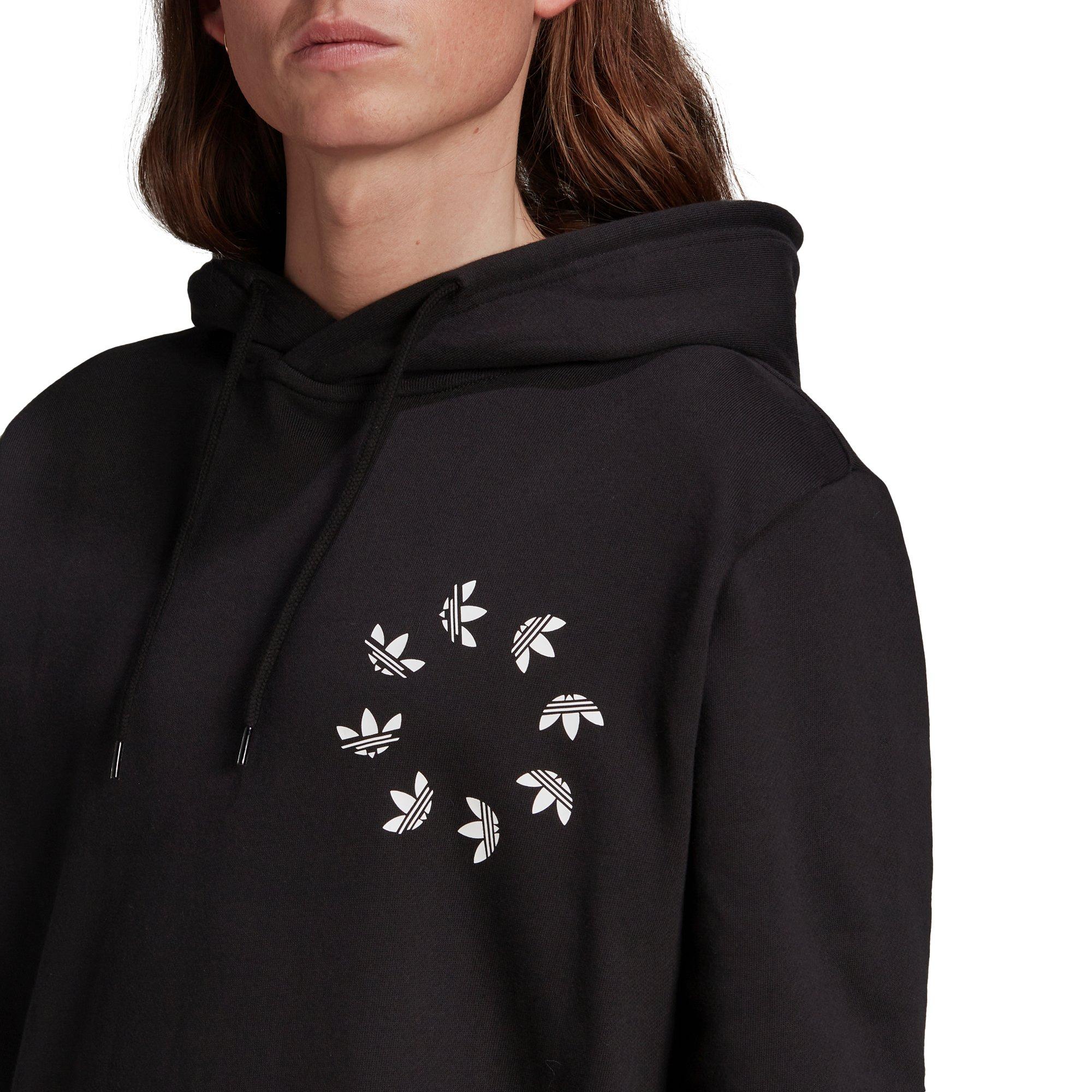 Adidas originals embroidered overhead hoodie hot sale