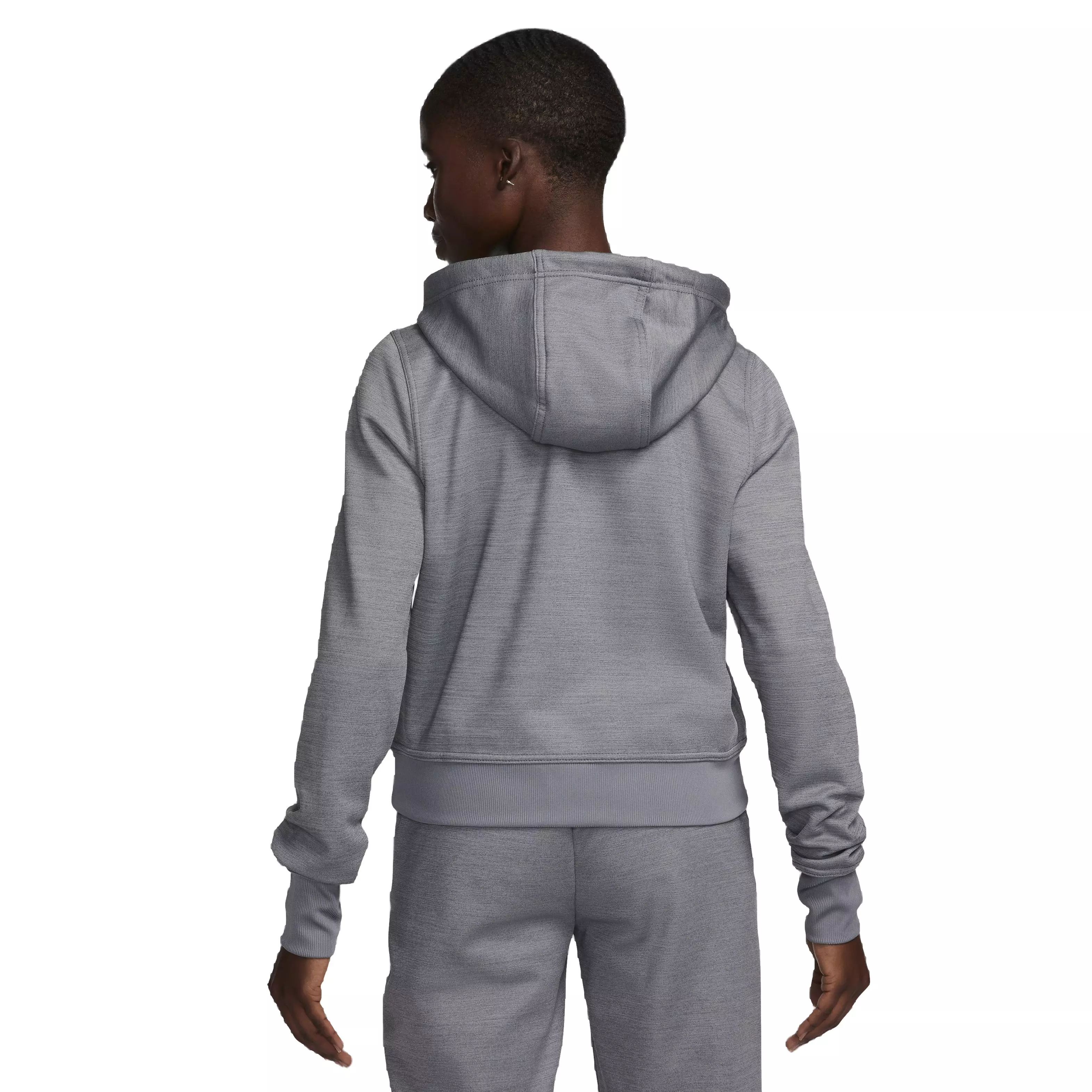 Nike Women's One Therma-FIT LBR Full-Zip Jacket - GREY