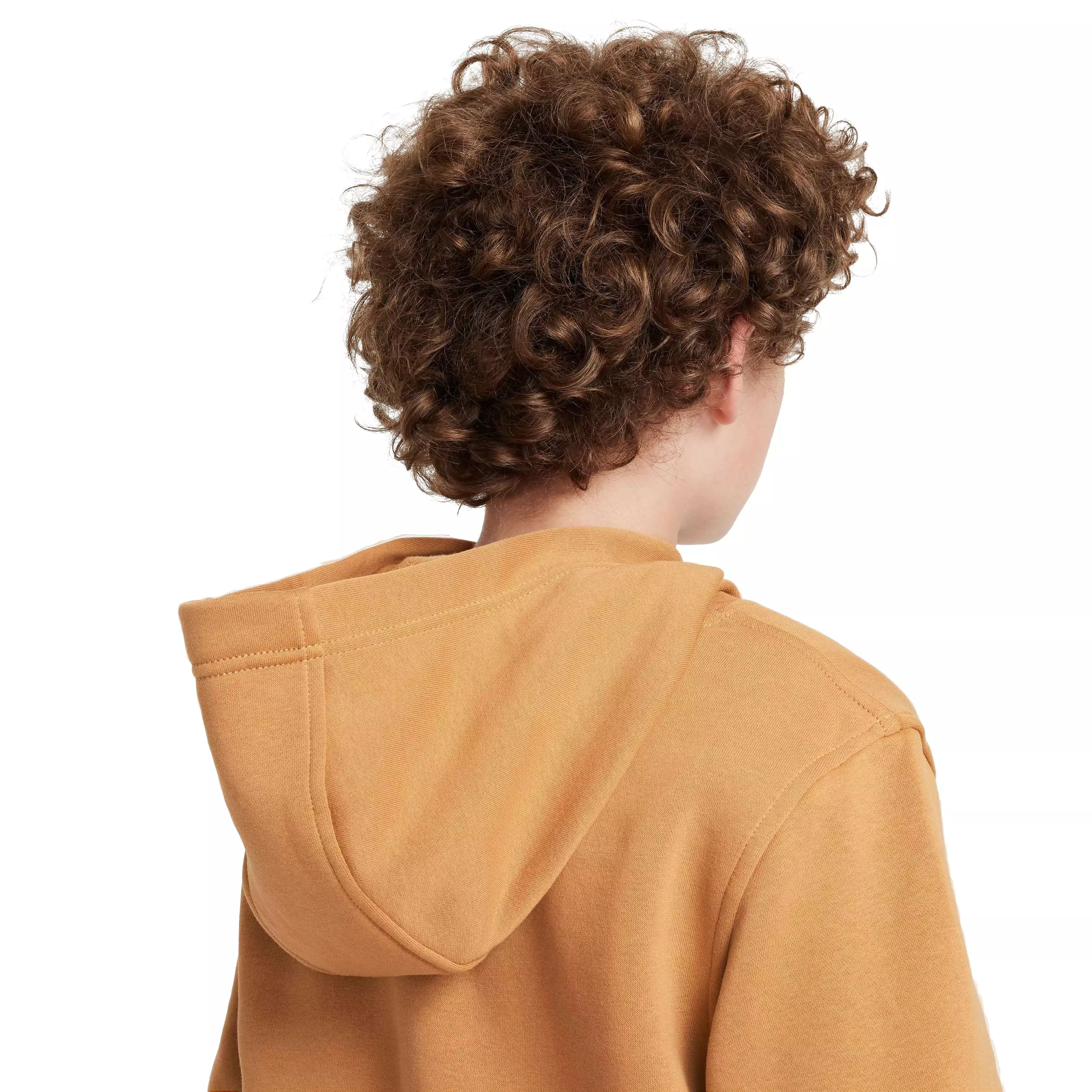 Nike Big Kids' Sportswear Club Fleece Pullover Hoodie - BROWN