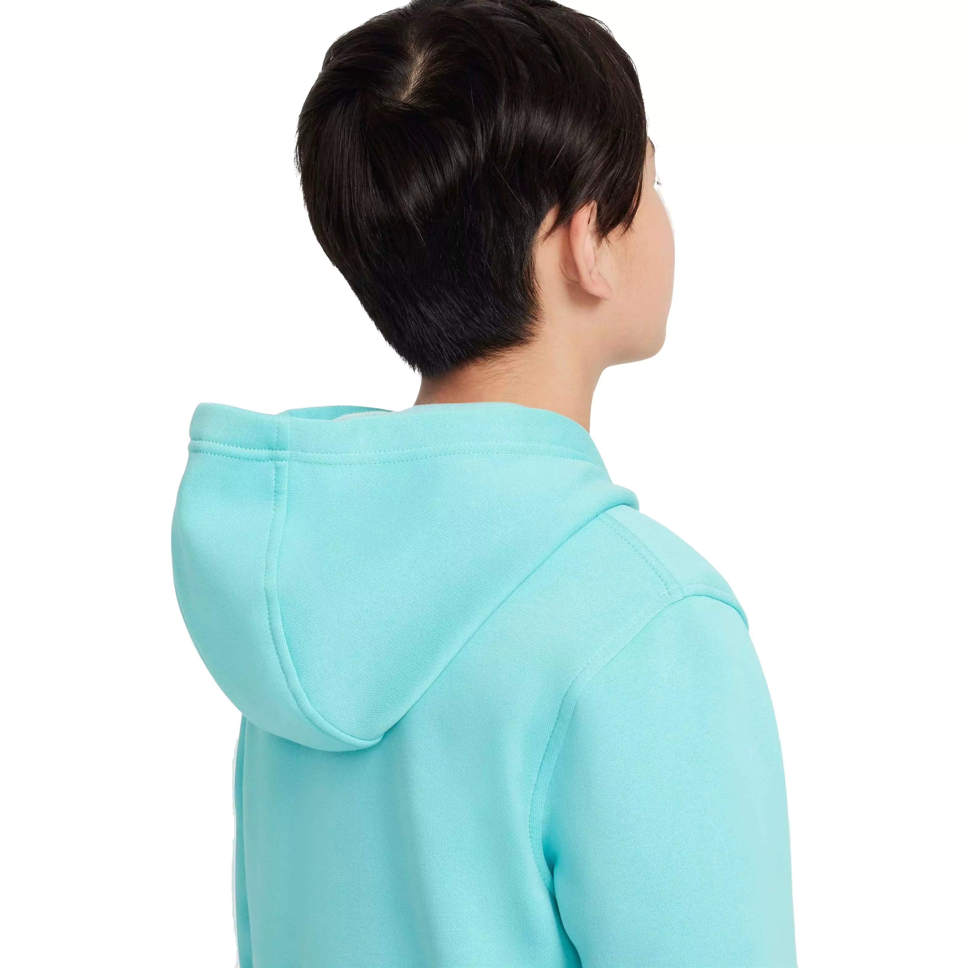 Nike Big Kids' Sportswear Club Fleece Pullover Hoodie - GREEN