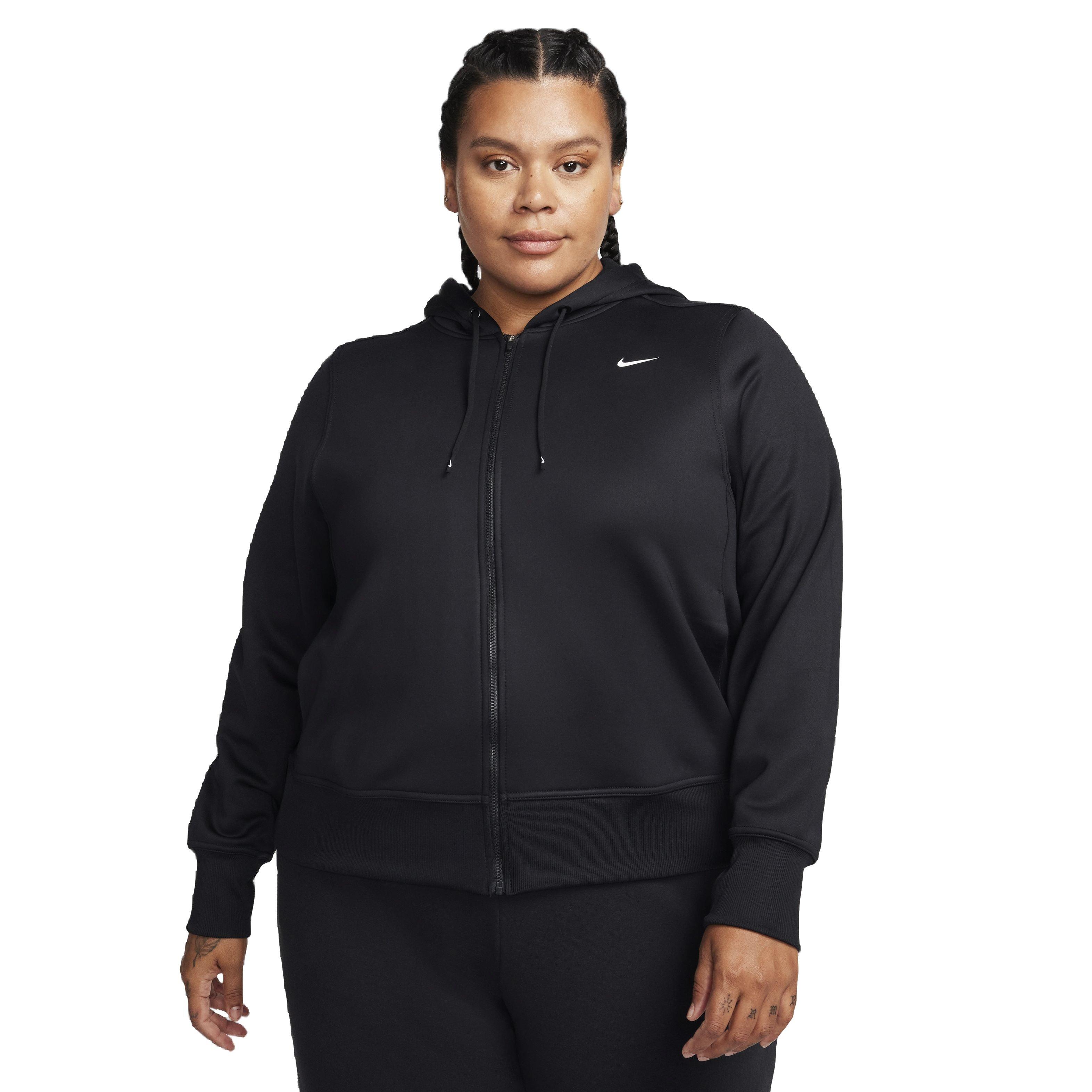 Nike Women's One LBR Therma-FIT​ Full-Zip Jacket -Black - Hibbett