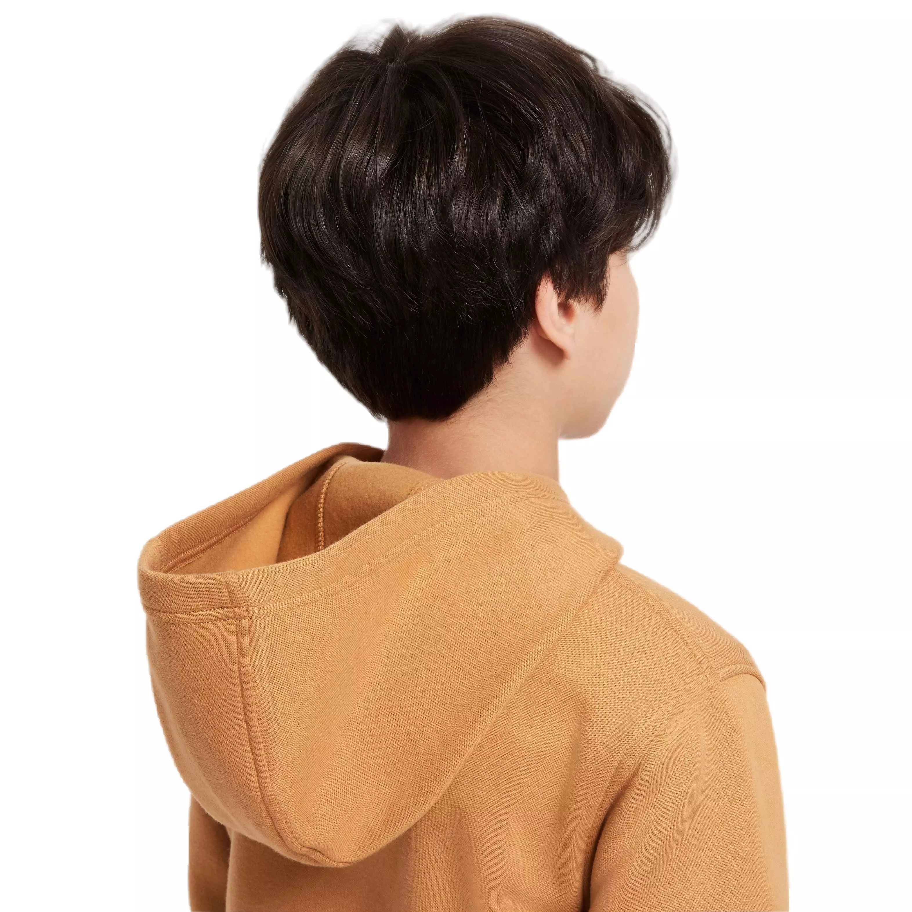 Nike Big Kids' Sportswear Club Fleece Full-Zip Jacket - BROWN