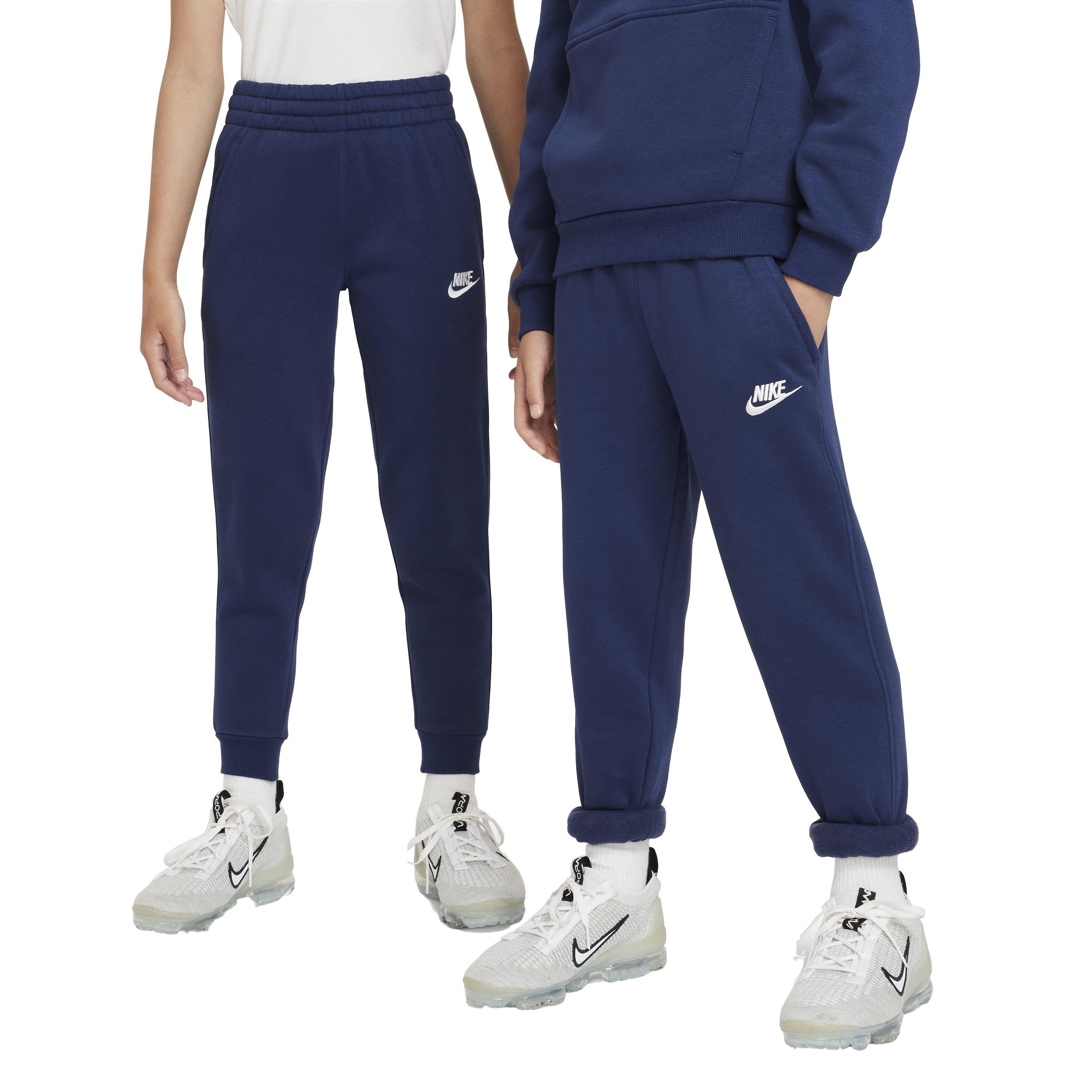 Nike Big Kids' Sportswear Club Lightweight Fleece LBR Joggers - NAVY Thumbnail View 1