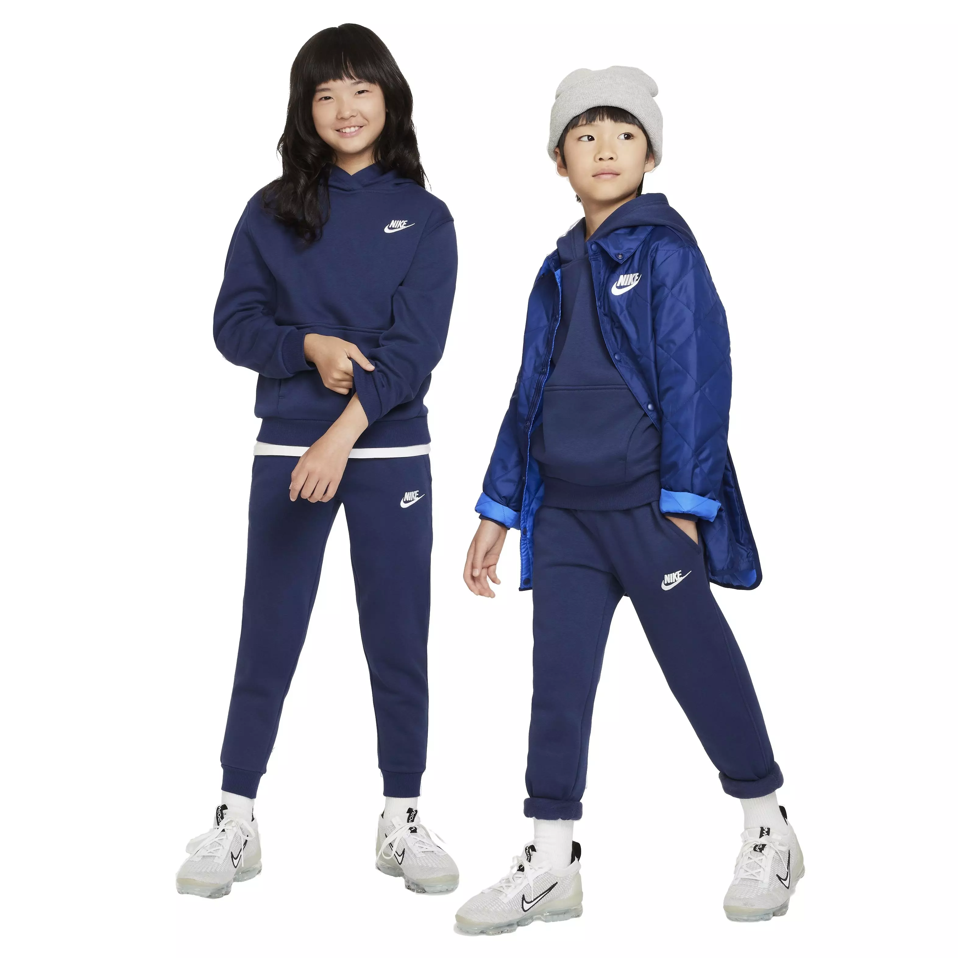 Nike Big Kids' Sportswear Club Fleece LBR Joggers - NAVY