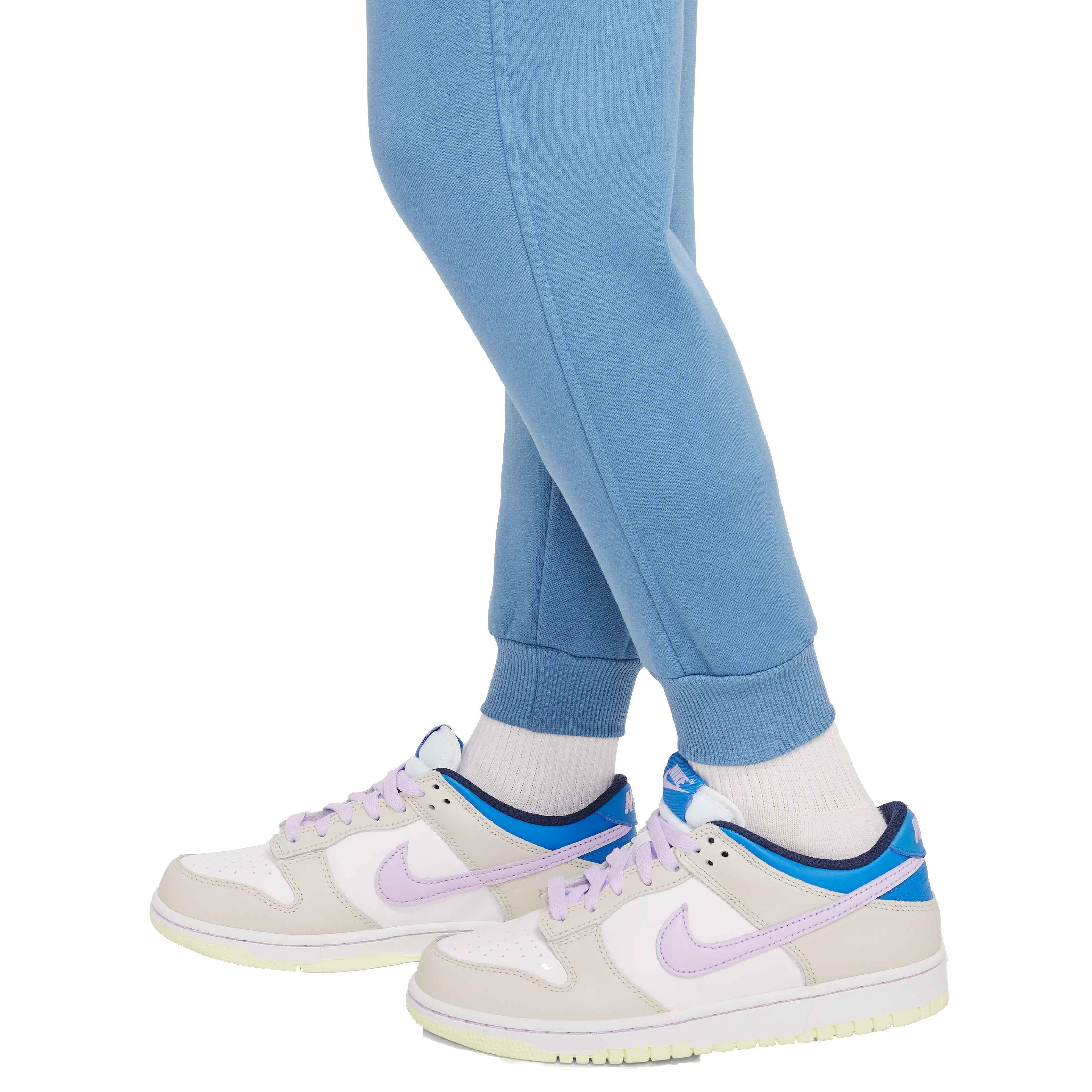 Nike Big Kids' Sportswear Club Fleece LBR Joggers - BLUE Thumbnail View 7