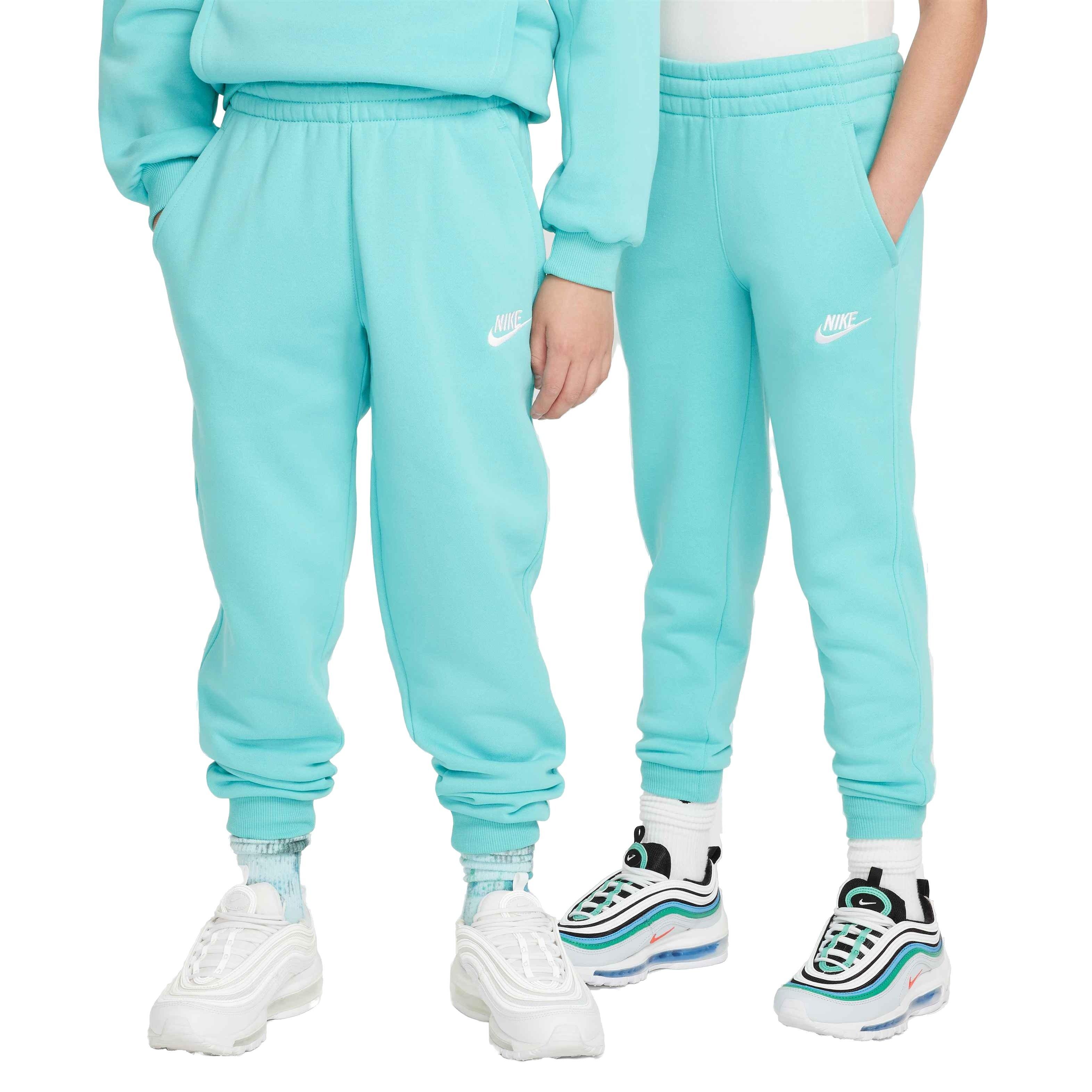 Nike Big Kids' Sportswear Club Fleece LBR Joggers - GREEN Thumbnail View 1