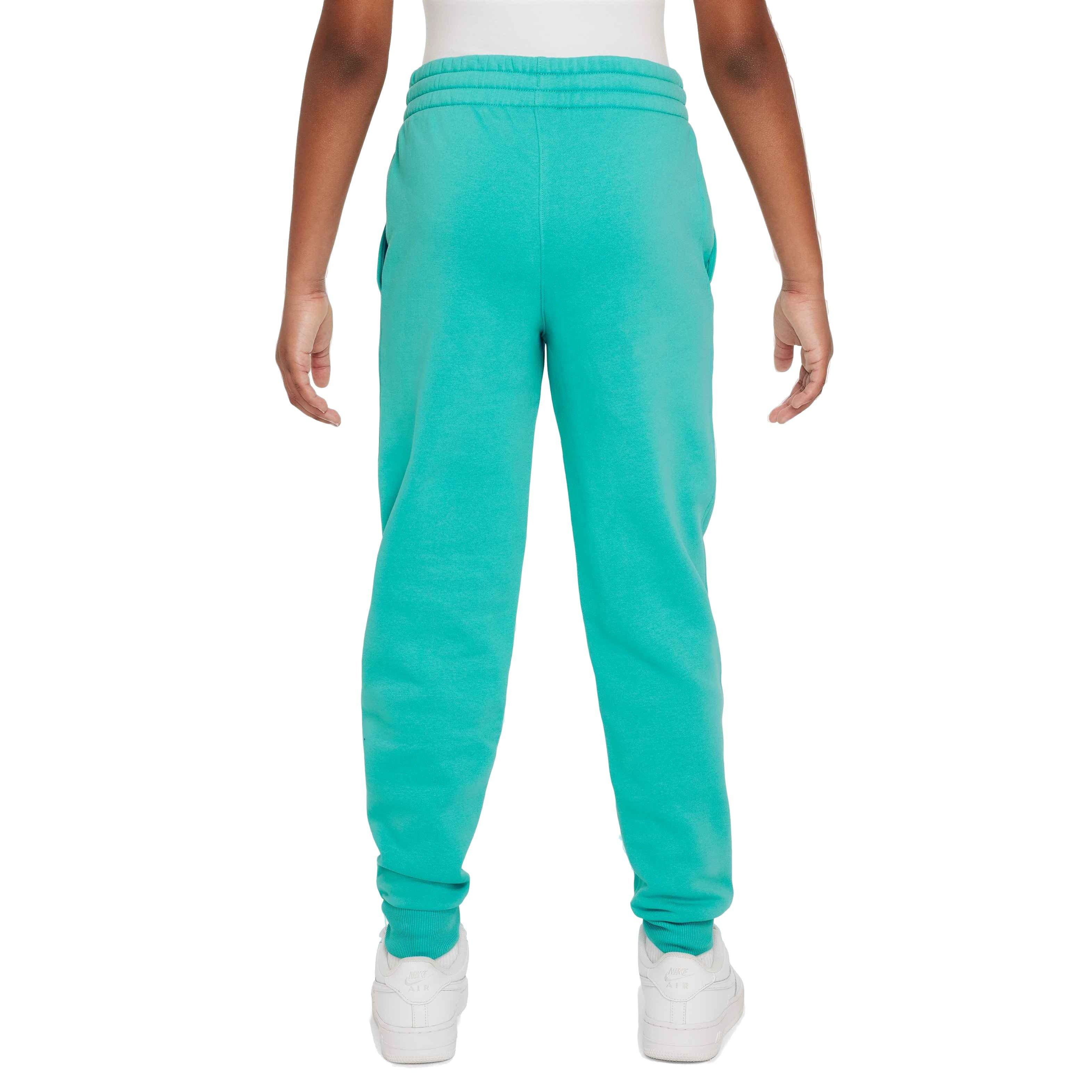 Nike Big Kids' Sportswear Club Fleece LBR Joggers - GREEN Thumbnail View 4