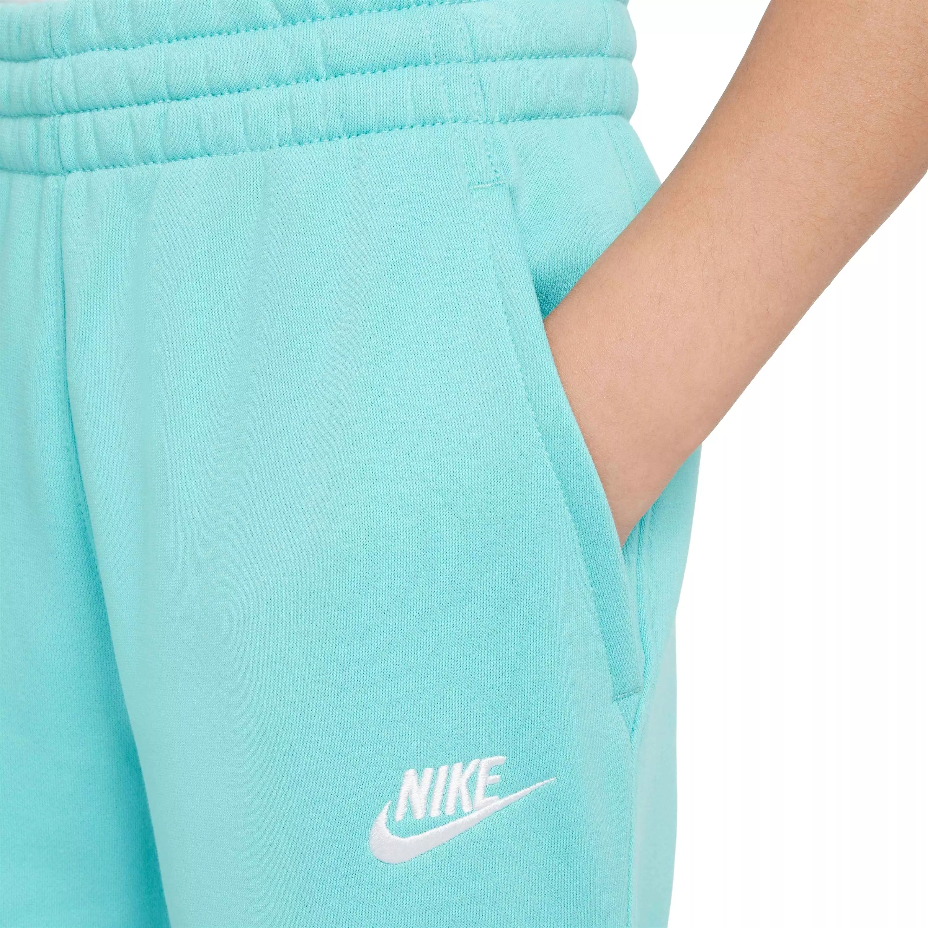 Nike Big Kids' Sportswear Club Fleece LBR Joggers - GREEN